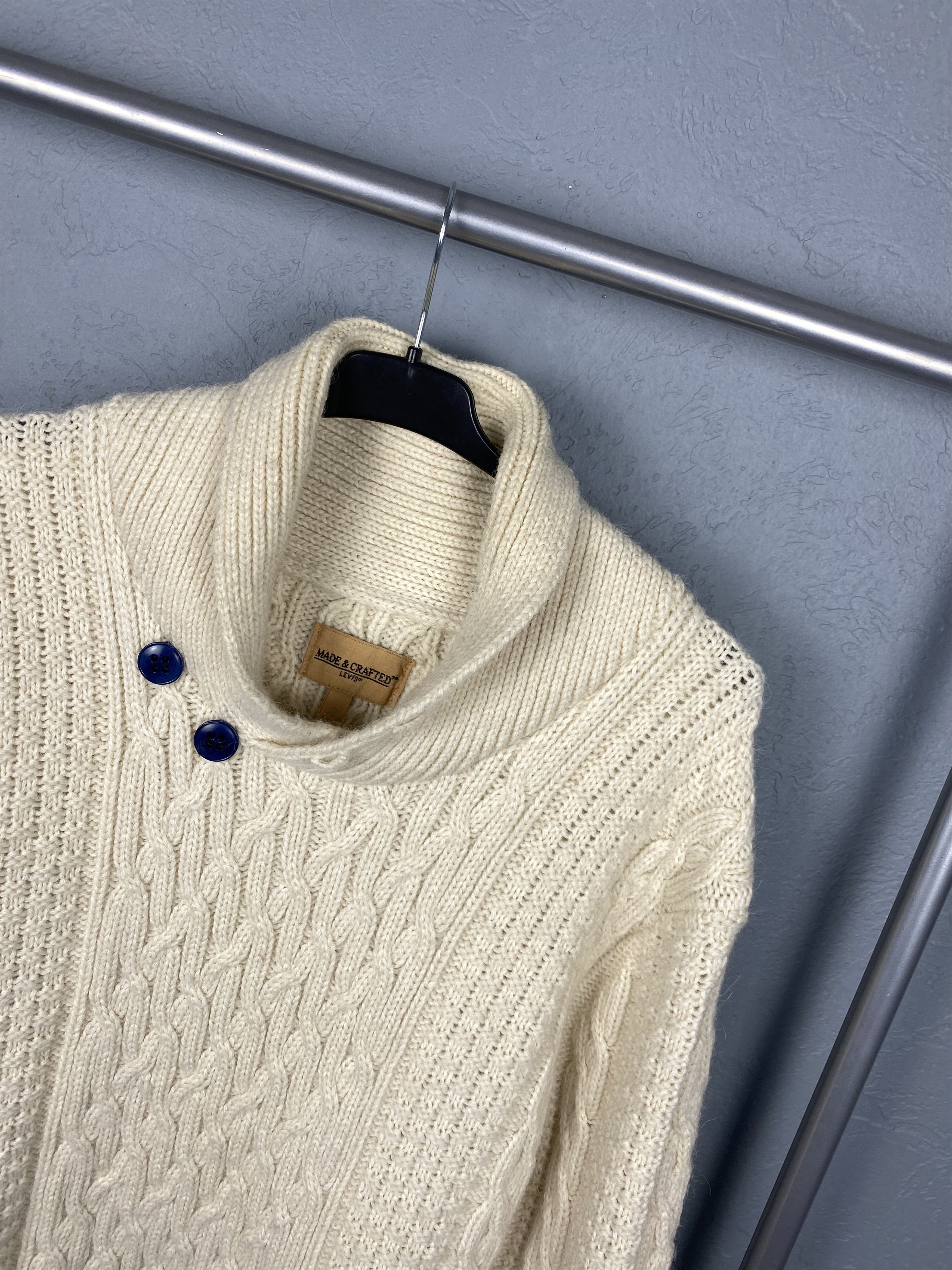 Levi's Made & Crafted Levi's Made & Crafted Vintage Wool Knit Sweater Size US M / EU 48-50 / 2 - 2 Thumbnail