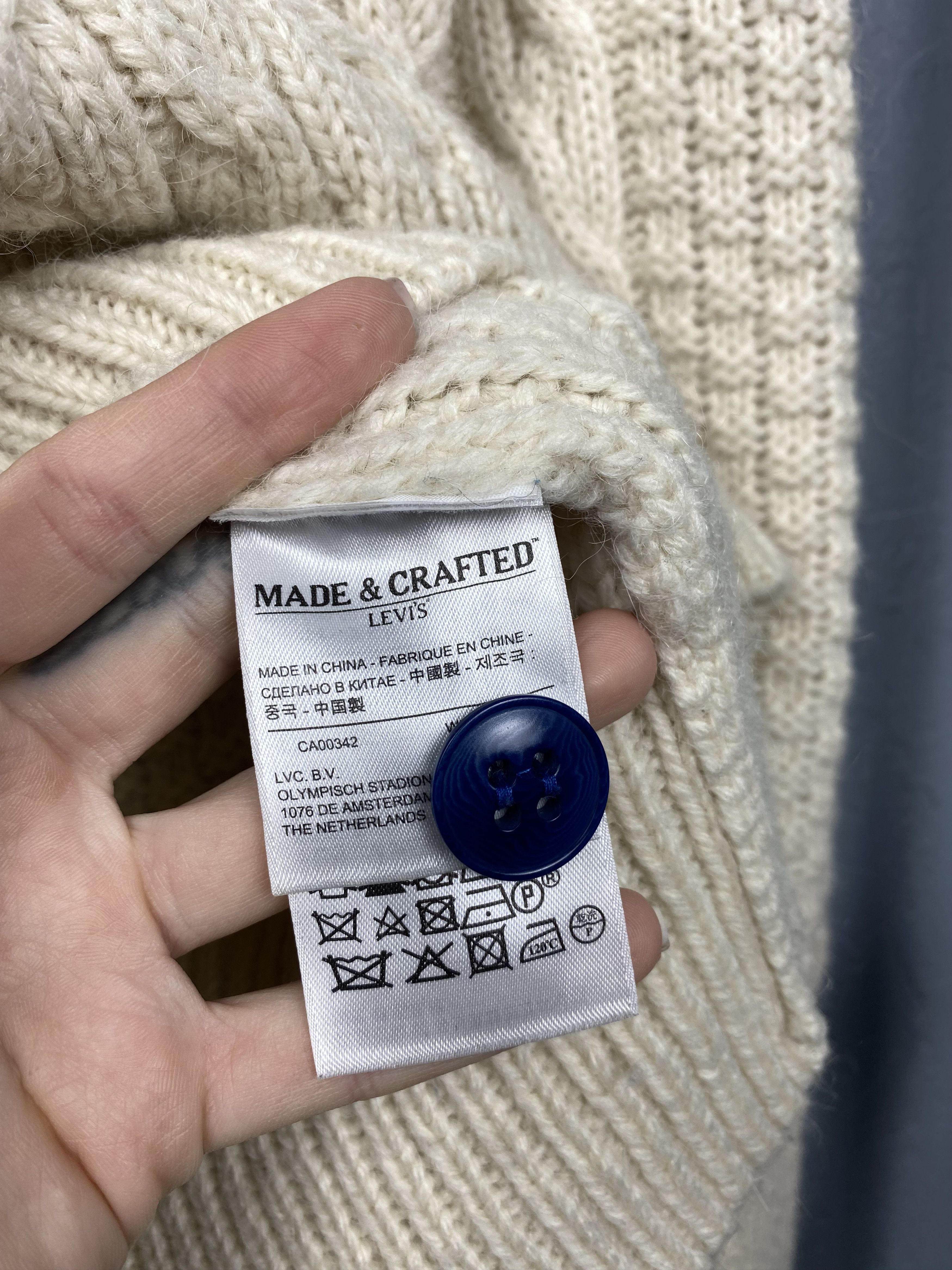 Levi's Made & Crafted Levi's Made & Crafted Vintage Wool Knit Sweater Size US M / EU 48-50 / 2 - 4 Thumbnail