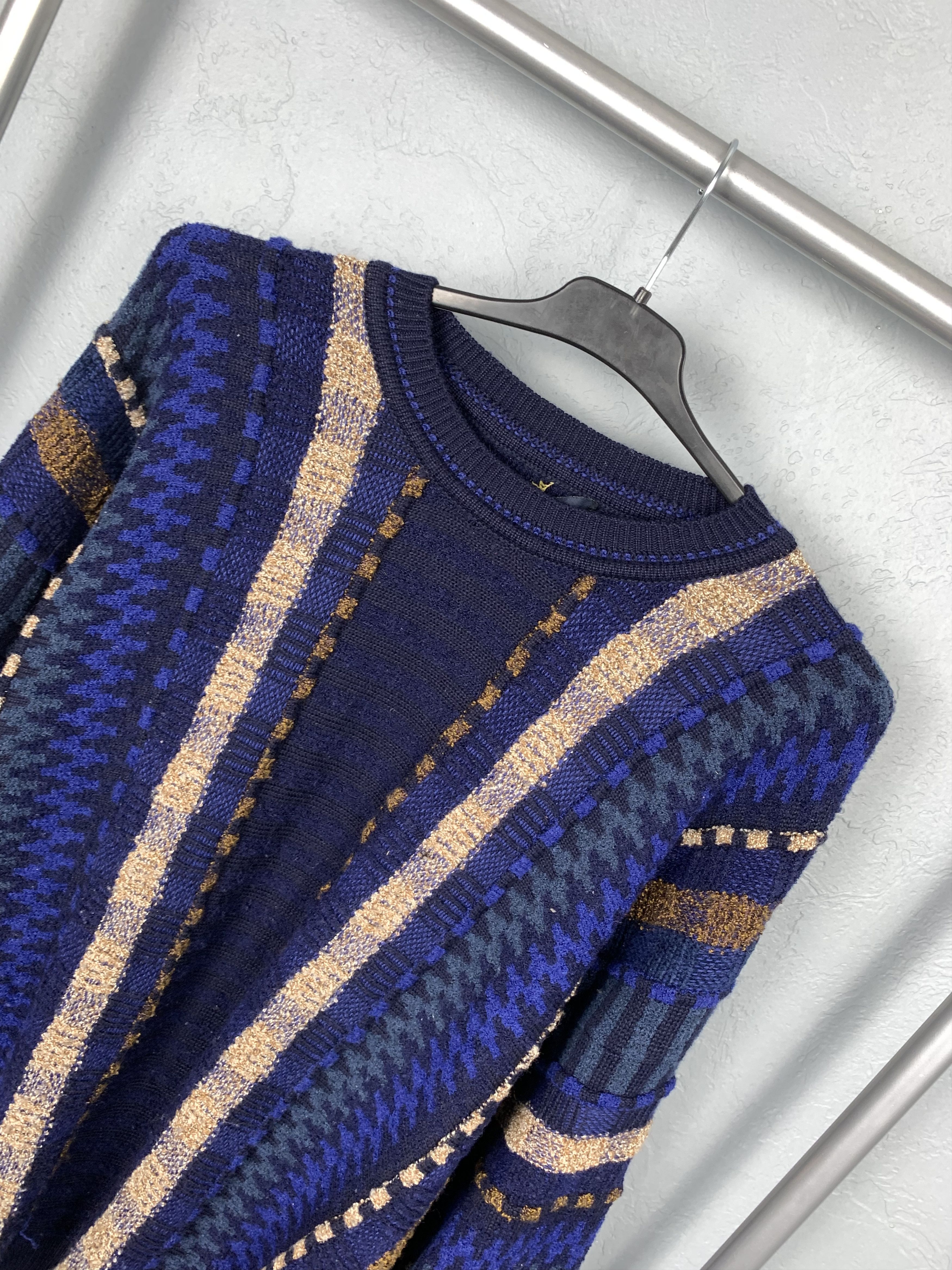 Vintage VINTAGE Knited Sweater Coogi style Size US L / EU 52-54 / 3 - 2 Thumbnail