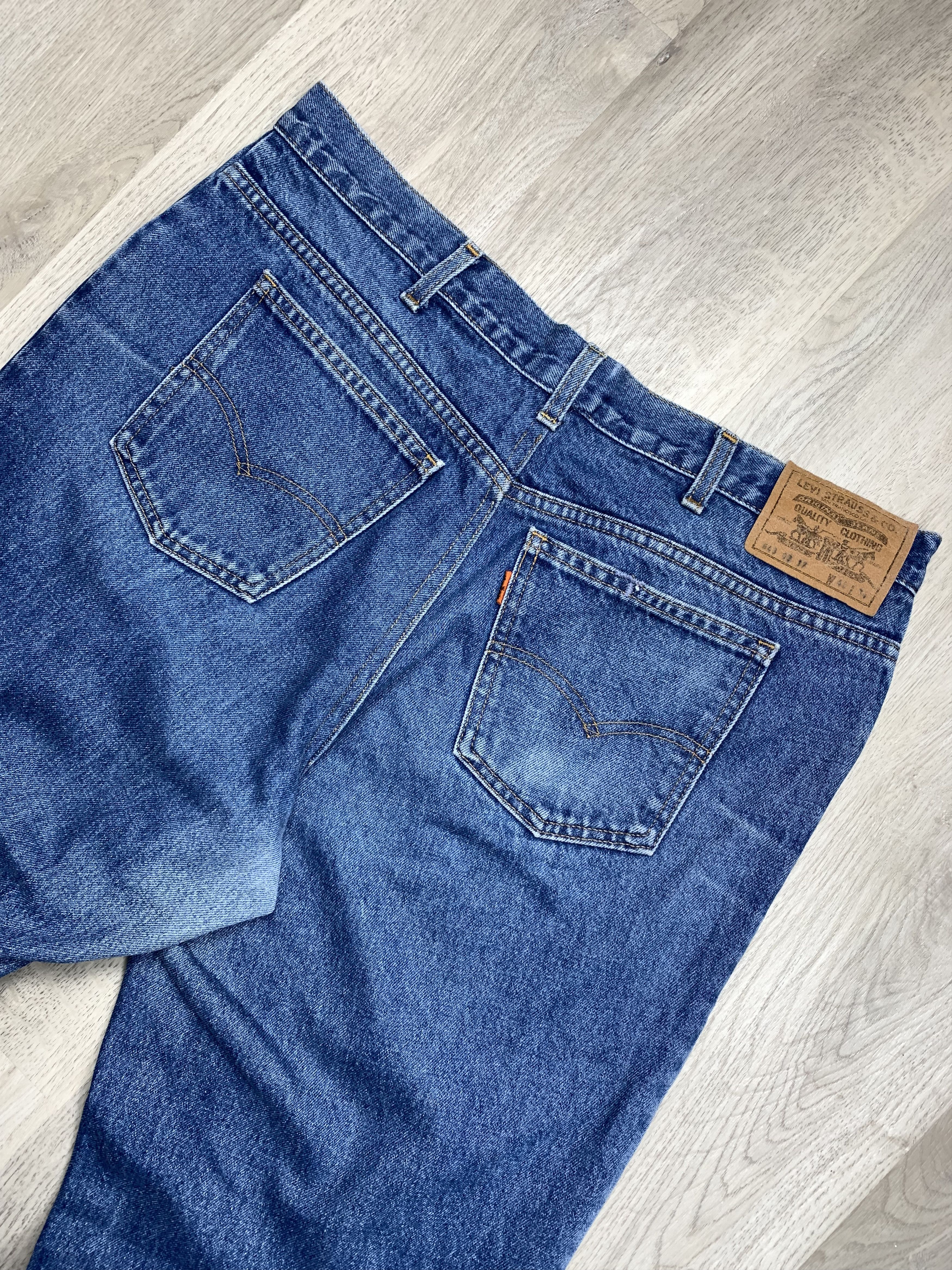 Levi's Levis 643 Vintage Faded Blue Denim Pant Jeans Size US 40 / EU 56 - 2 Thumbnail