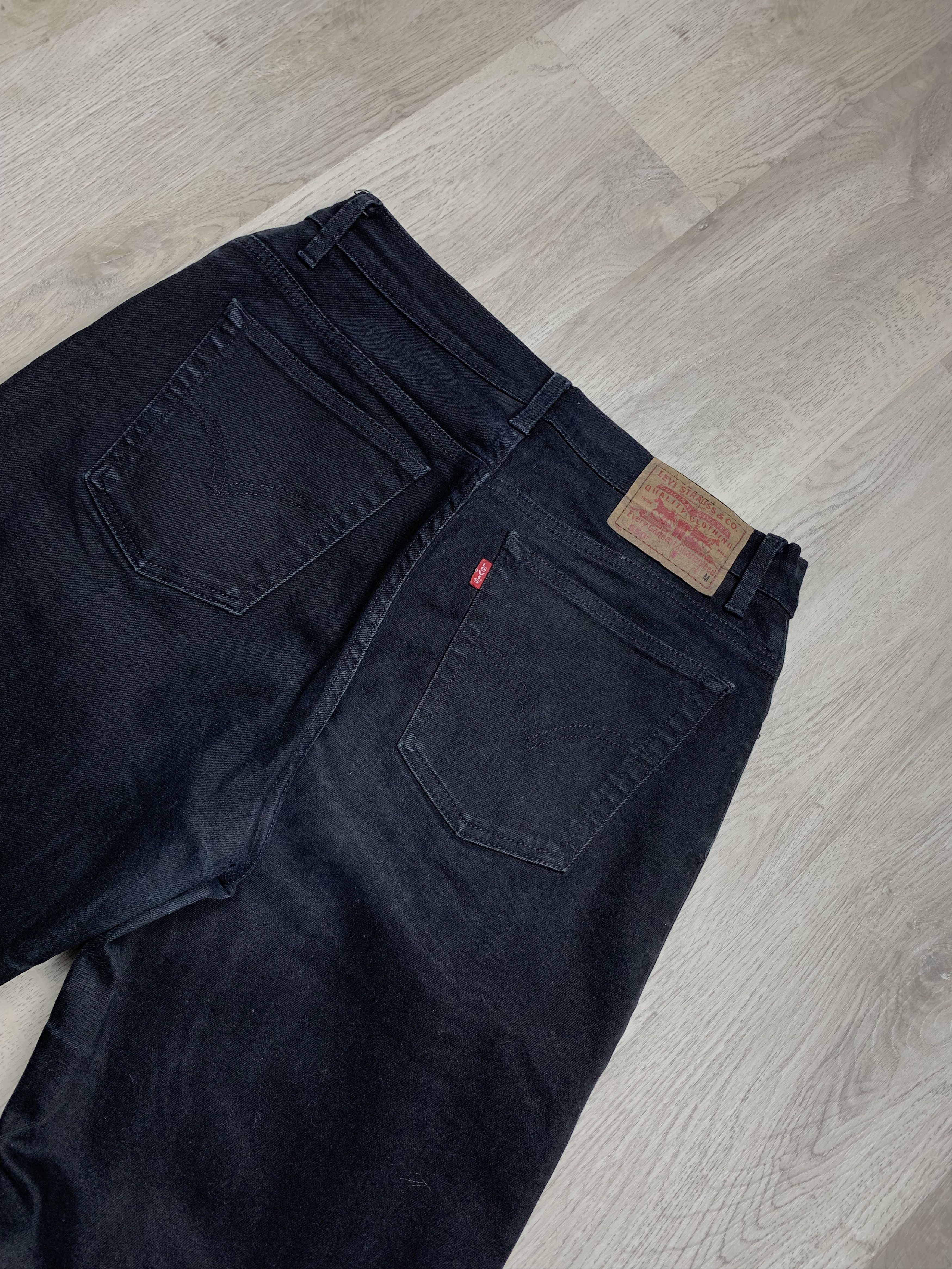 Levi's Levi's 550 90s Vintage Black Denim Pants Jeans Size US 32 / EU 48 - 2 Thumbnail