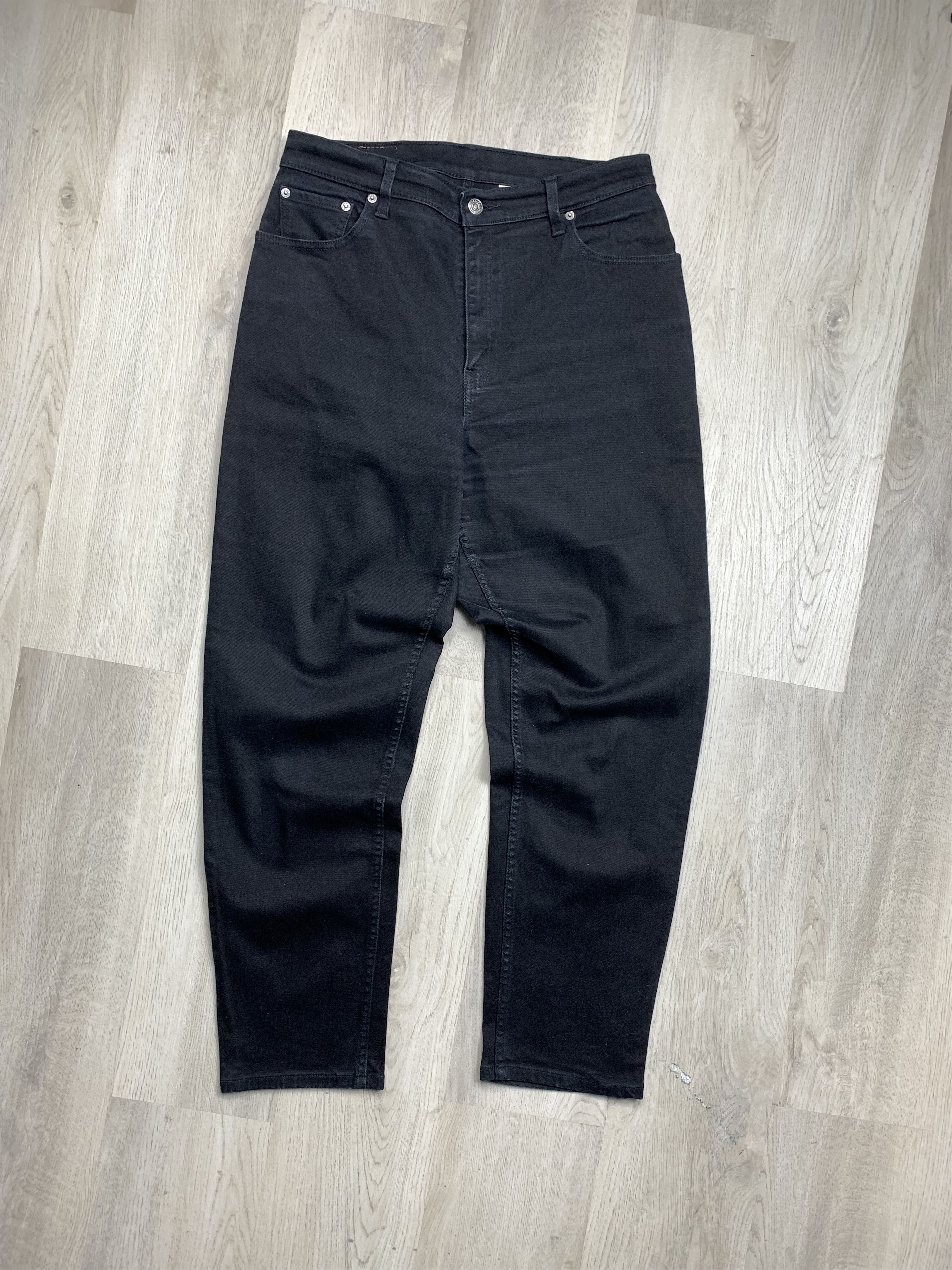 Levi's Levi's 550 90s Vintage Black Denim Pants Jeans Size US 32 / EU 48 - 6 Thumbnail