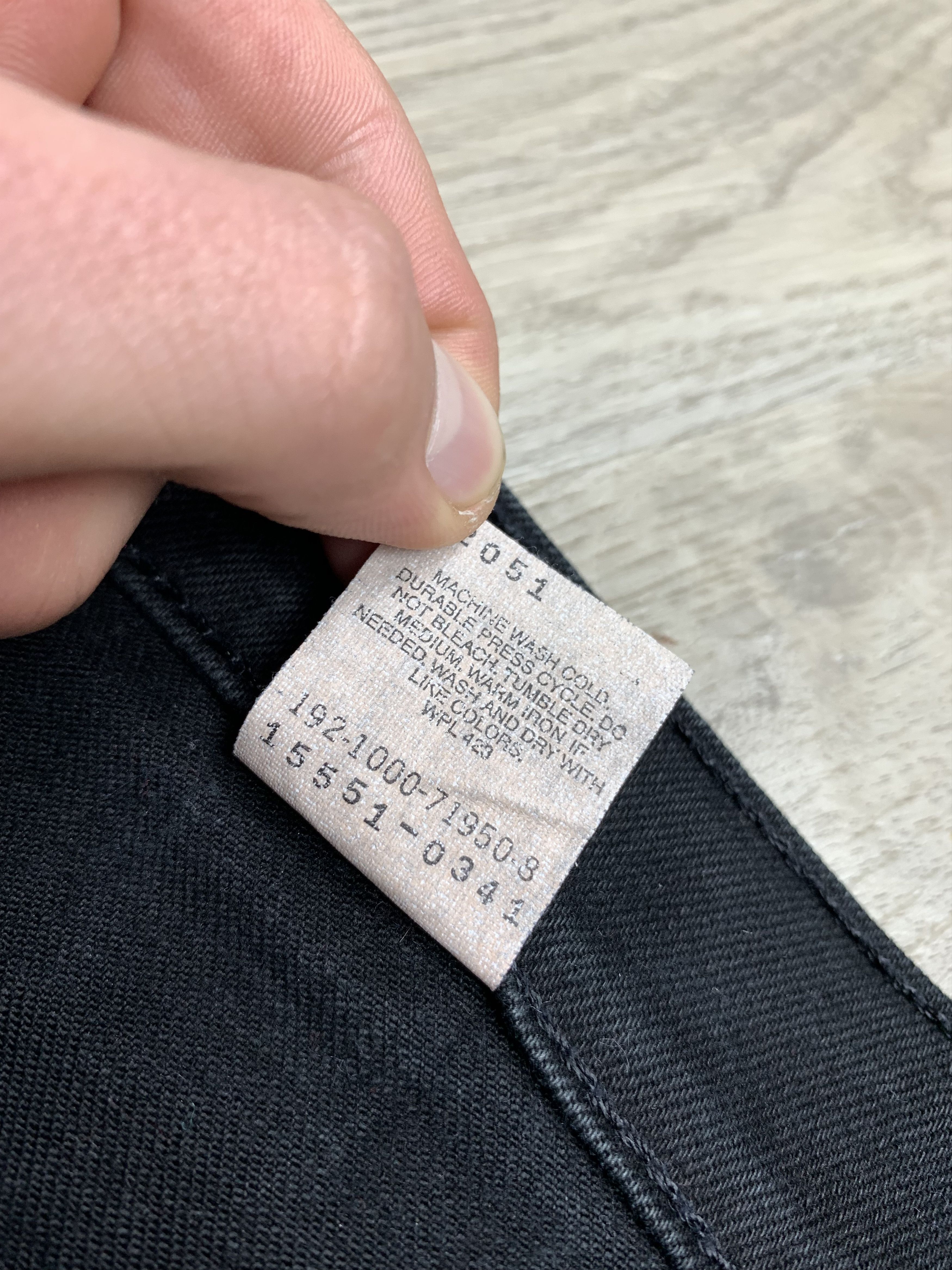 Levi's Levi's 550 90s Vintage Black Denim Pants Jeans Size US 32 / EU 48 - 10 Thumbnail