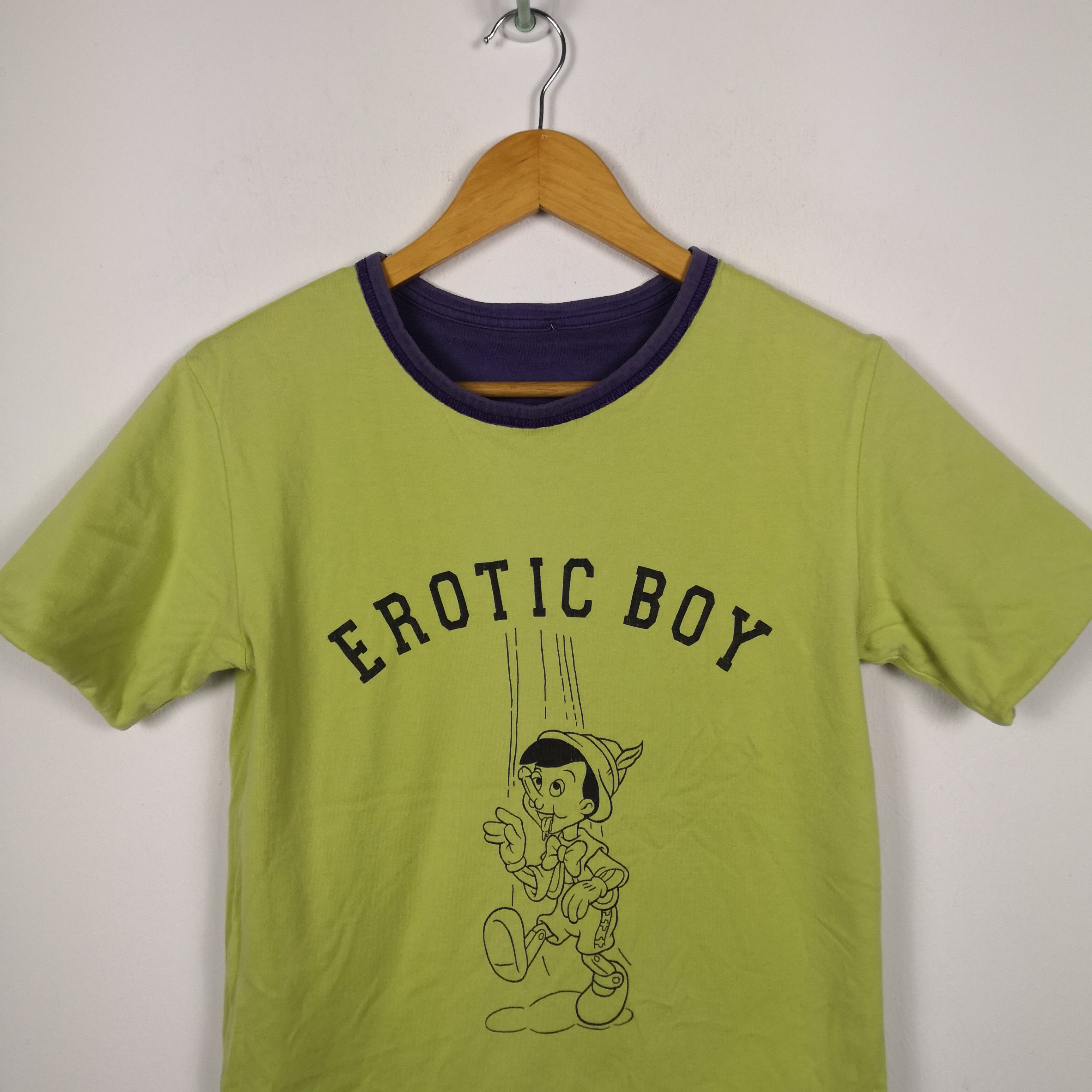 Cartoon Network Pinocchio T-Shirt Disney Cartoon Anime Reversible Tees Size US S / EU 44-46 / 1 - 3 Thumbnail