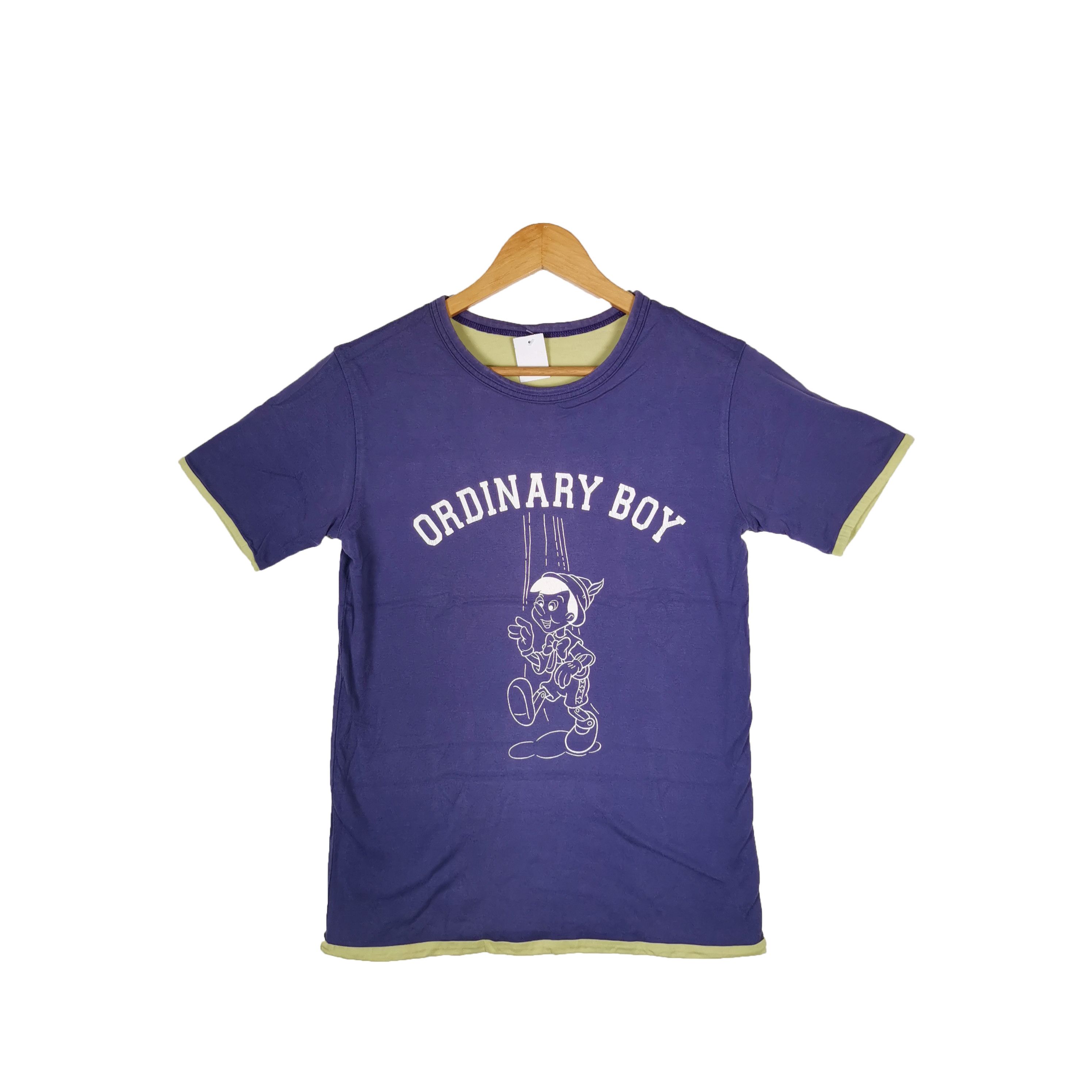 Cartoon Network Pinocchio T-Shirt Disney Cartoon Anime Reversible Tees Size US S / EU 44-46 / 1 - 2 Thumbnail