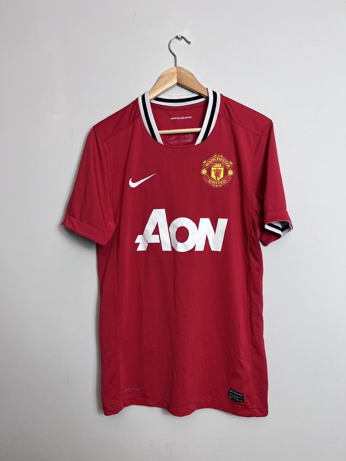 Nike Rare Vintage Manchester United Nike Football Jersey Hype Size US S / EU 44-46 / 1 - 1 Thumbnail