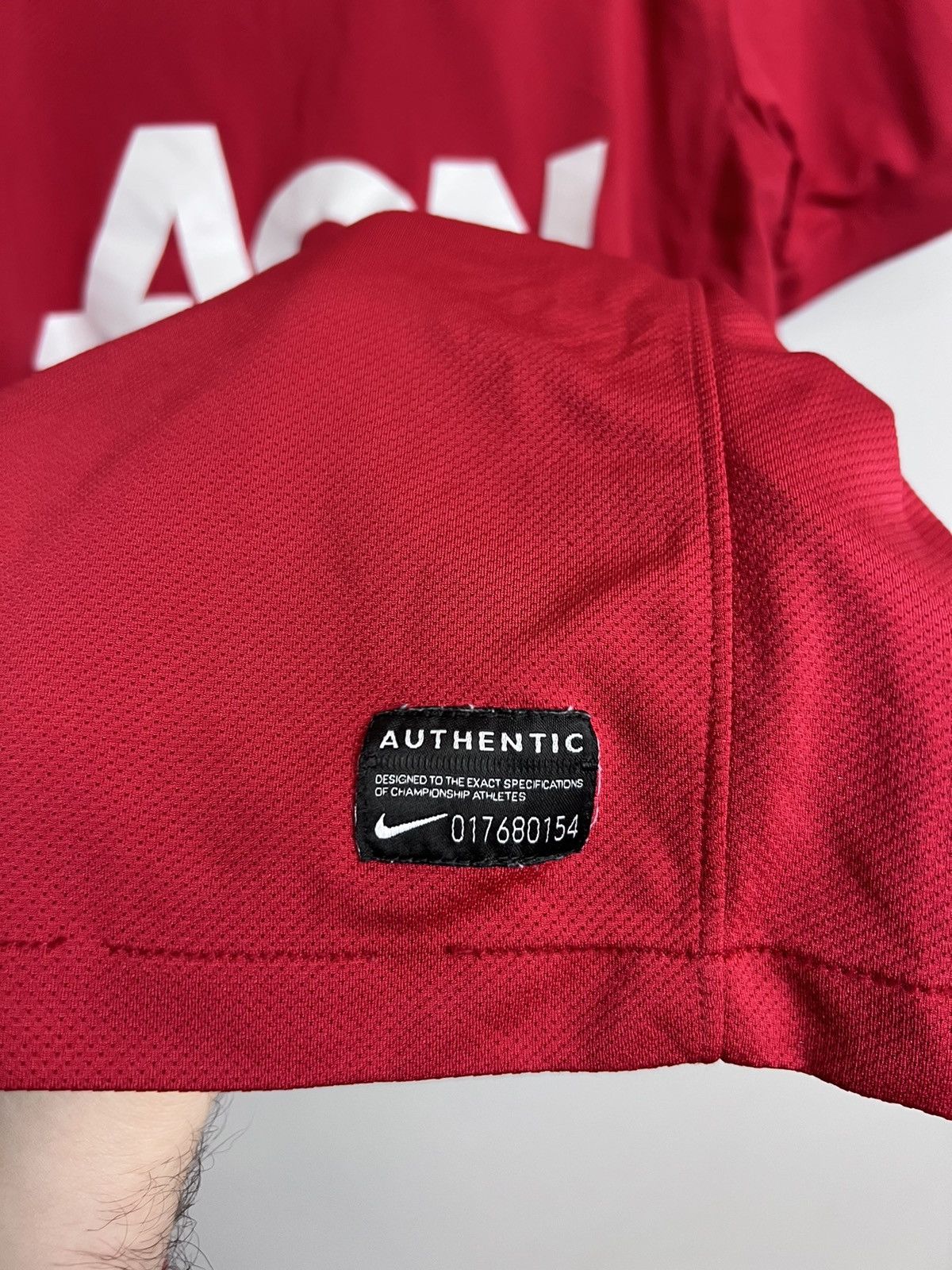 Nike Rare Vintage Manchester United Nike Football Jersey Hype Size US S / EU 44-46 / 1 - 5 Thumbnail