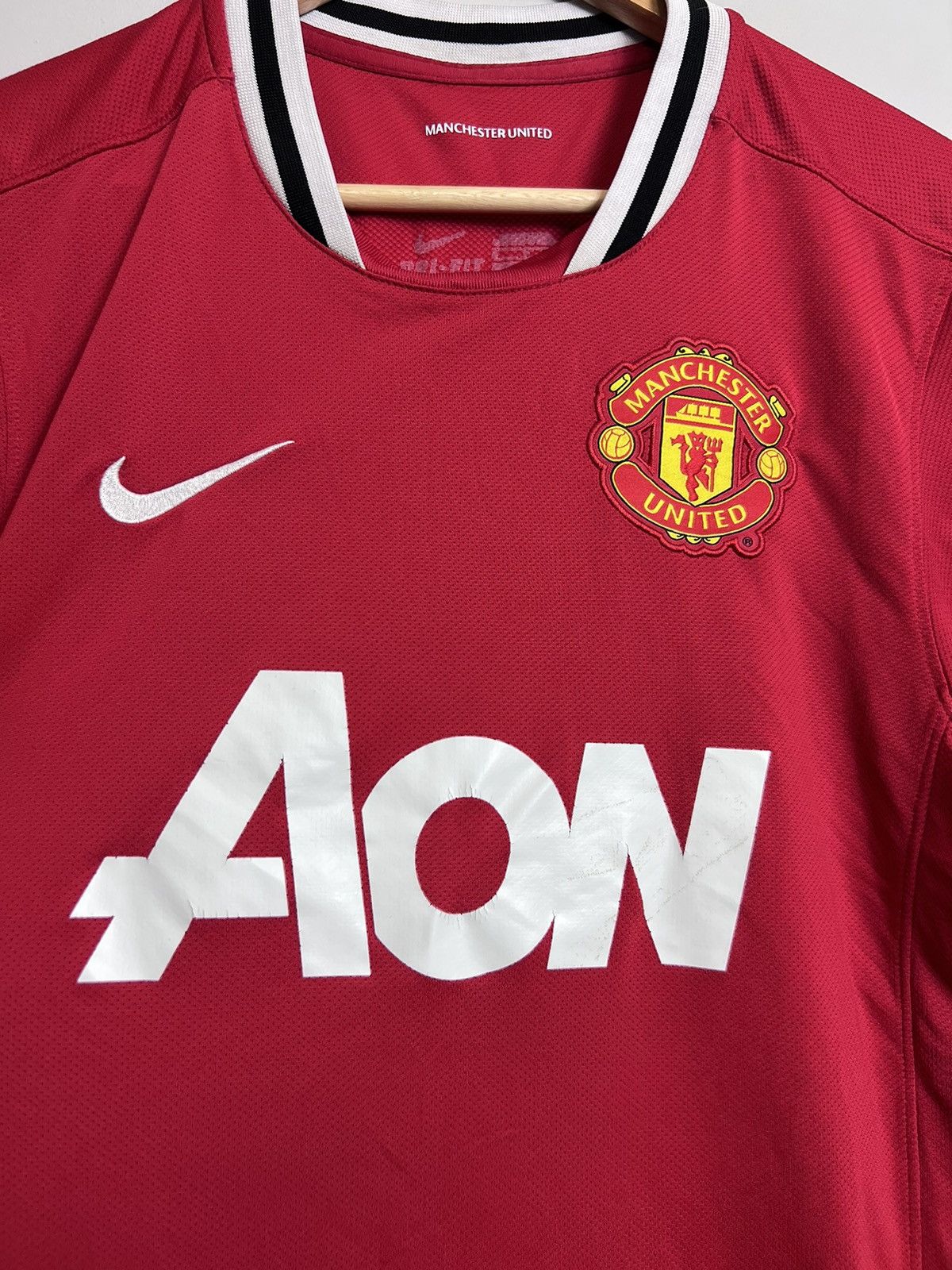 Nike Rare Vintage Manchester United Nike Football Jersey Hype Size US S / EU 44-46 / 1 - 4 Thumbnail