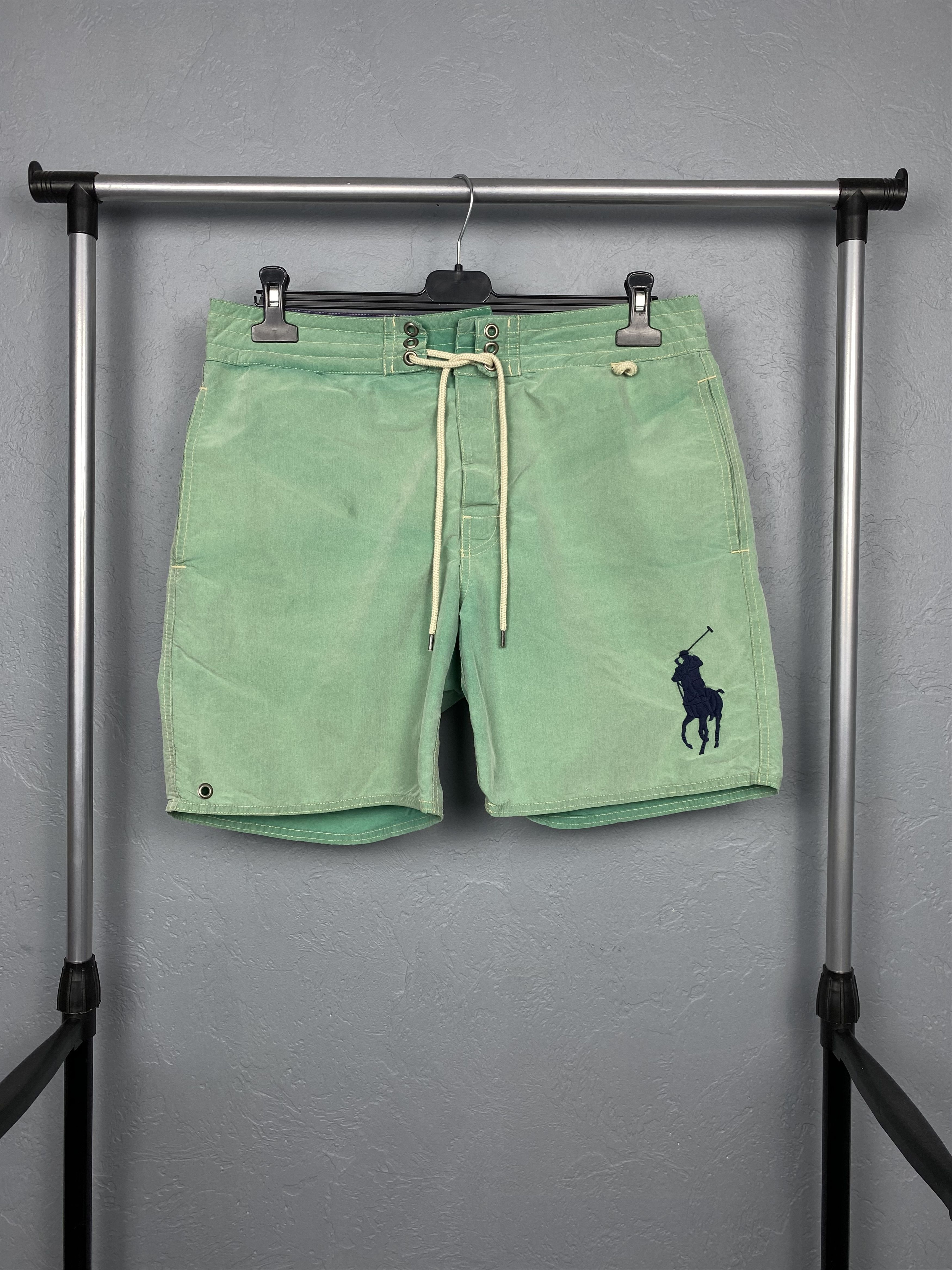 Polo Ralph Lauren × Ralph Lauren × Vintage Polo Ralph Lauren Mens Nylon Shorts Y2K Size US 32 / EU 48 - 1 Thumbnail