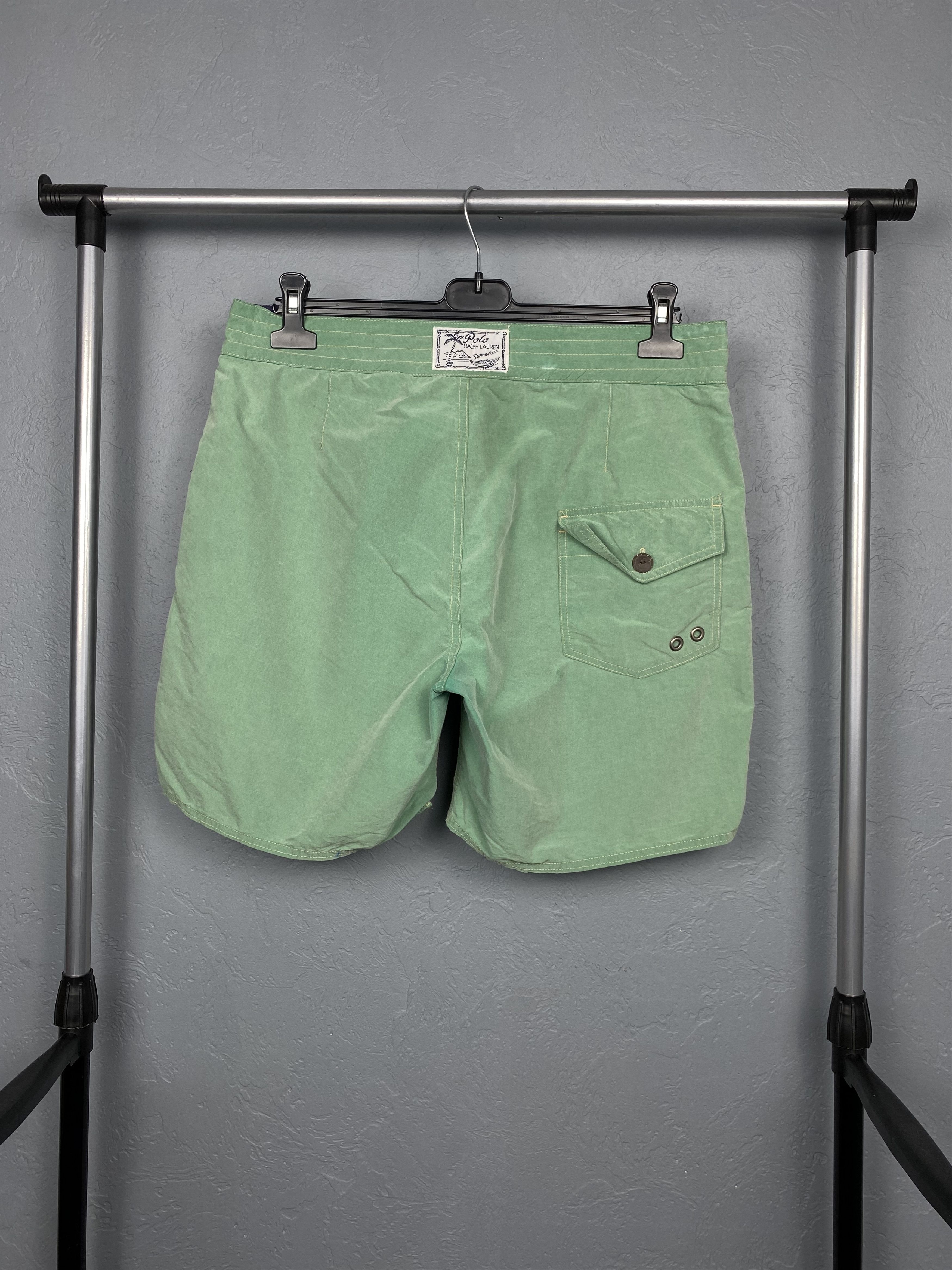 Polo Ralph Lauren × Ralph Lauren × Vintage Polo Ralph Lauren Mens Nylon Shorts Y2K Size US 32 / EU 48 - 5 Thumbnail