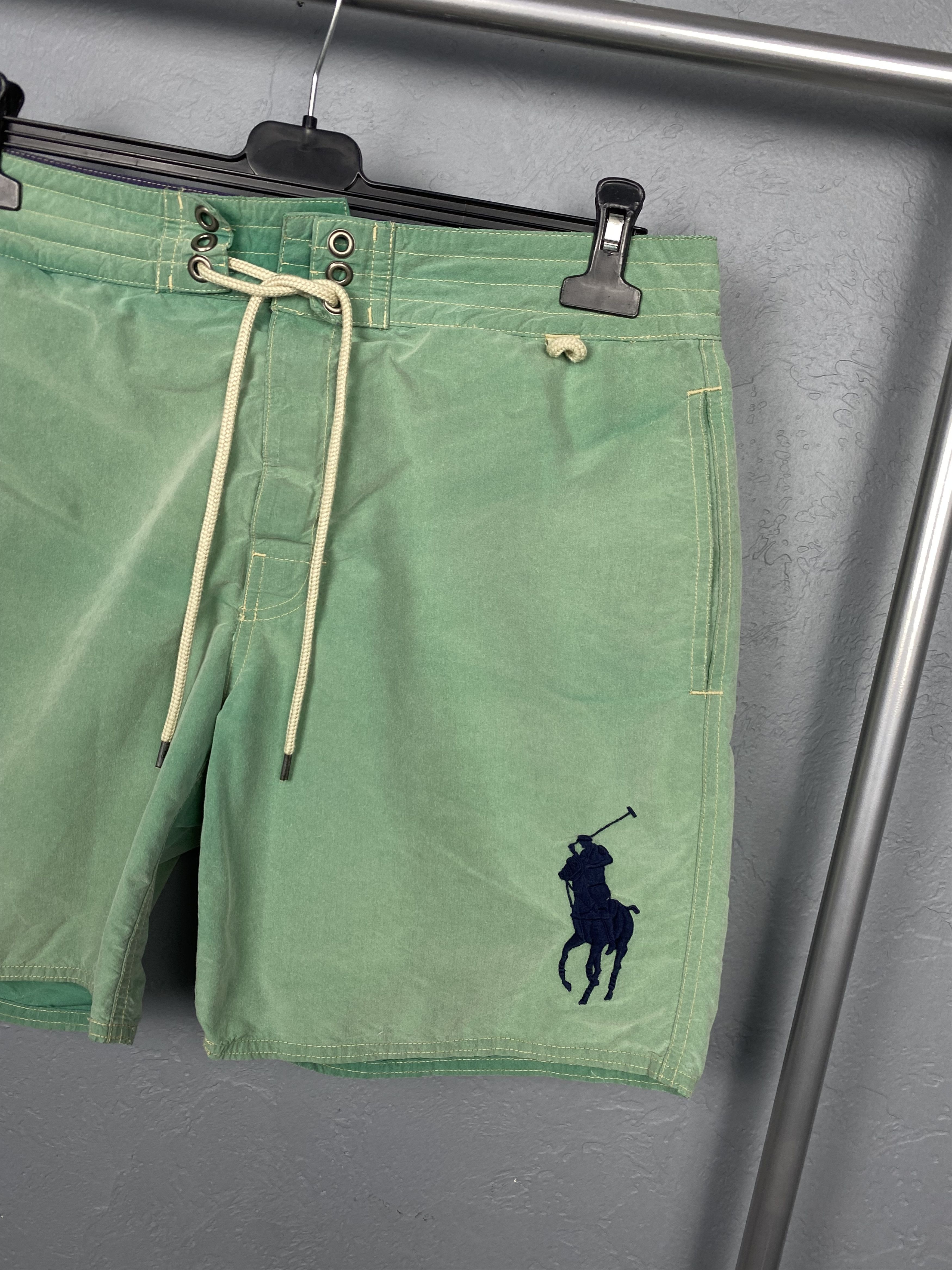 Polo Ralph Lauren × Ralph Lauren × Vintage Polo Ralph Lauren Mens Nylon Shorts Y2K Size US 32 / EU 48 - 2 Thumbnail