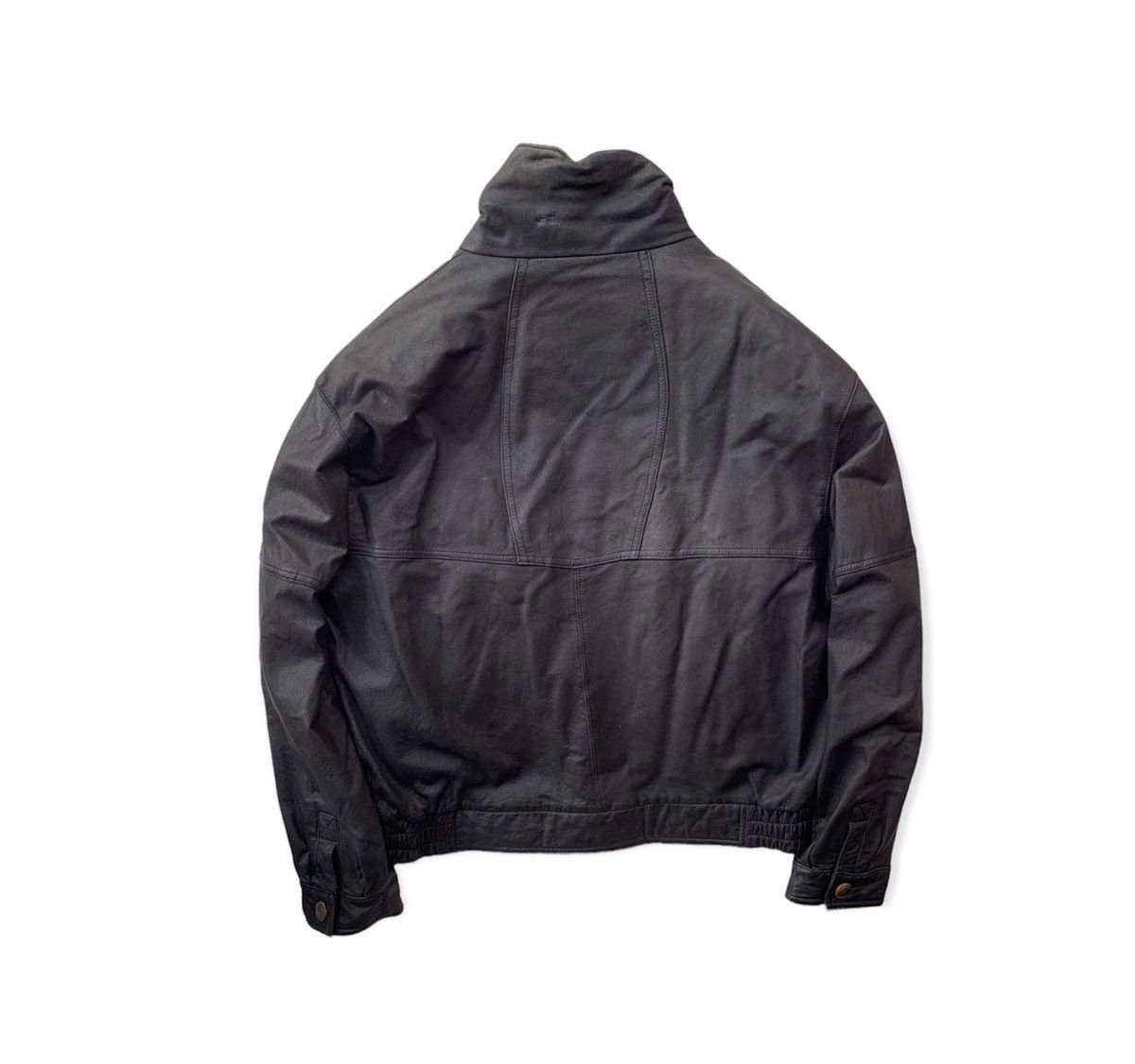 Vintage Vintage Thermal Insulation Exploration Leather Bomber Jacket Size US M / EU 48-50 / 2 - 3 Thumbnail