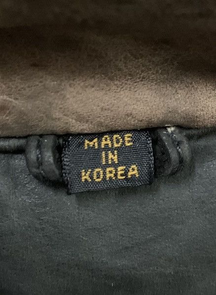Vintage Vintage Thermal Insulation Exploration Leather Bomber Jacket Size US M / EU 48-50 / 2 - 8 Thumbnail