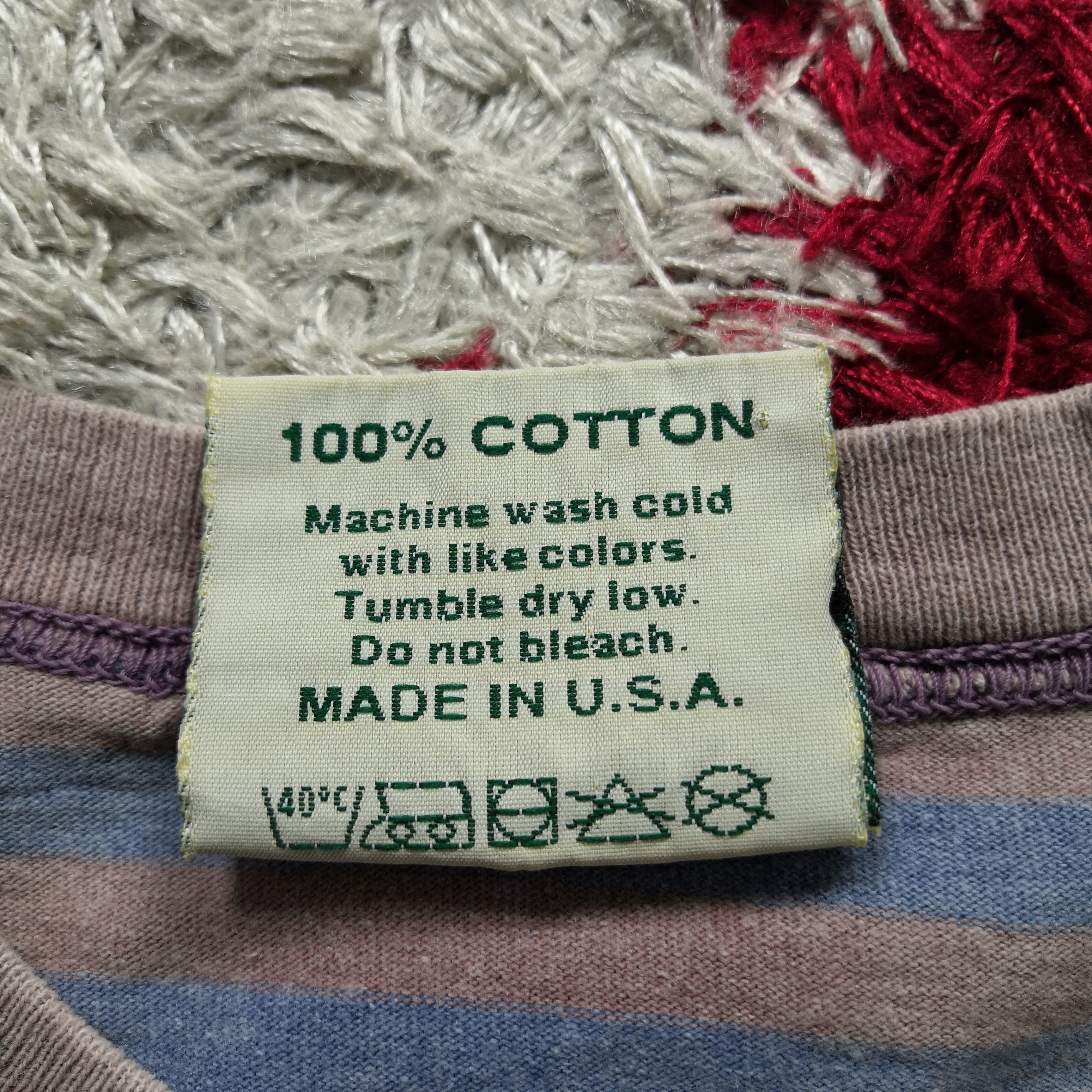 Levi's × Vintage Vintage Lev's T Shirt Levi Strauss & Co Stripe Crewneck Tees Size US M / EU 48-50 / 2 - 6 Thumbnail