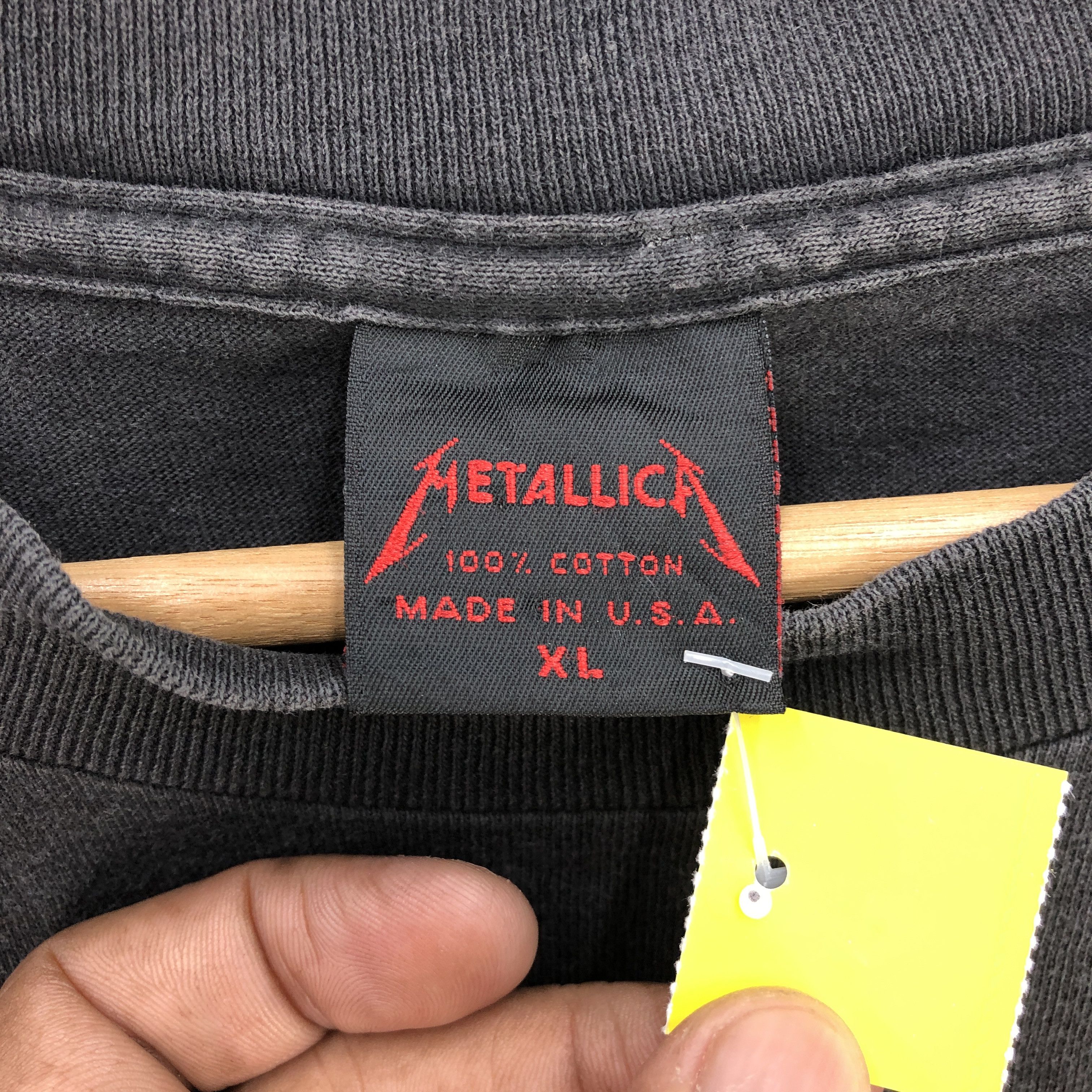 Band Tees Vintage Metallica Push Head T Shirt Sad But True Tees Size US XL / EU 56 / 4 - 9 Thumbnail
