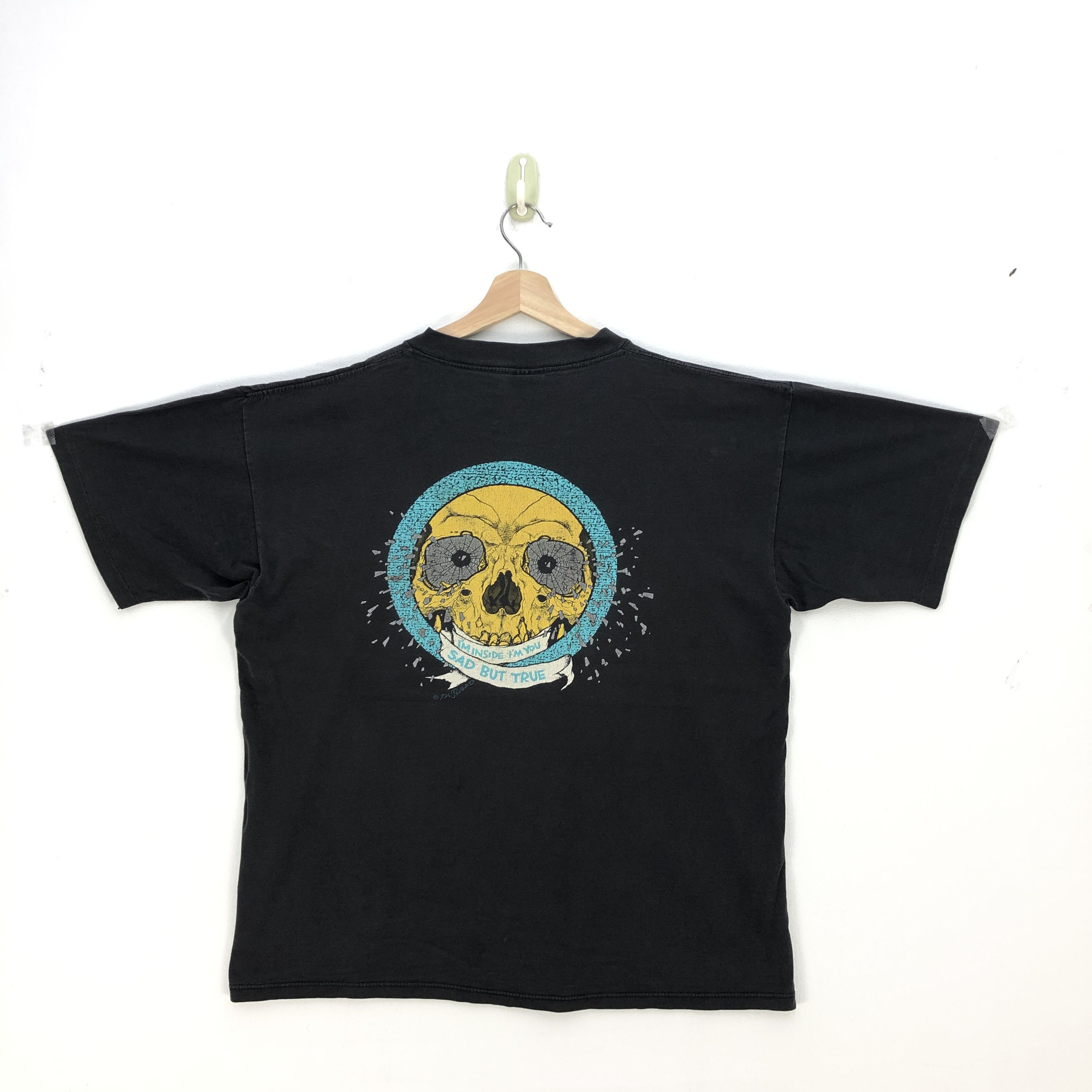 Band Tees Vintage Metallica Push Head T Shirt Sad But True Tees Size US XL / EU 56 / 4 - 2 Thumbnail