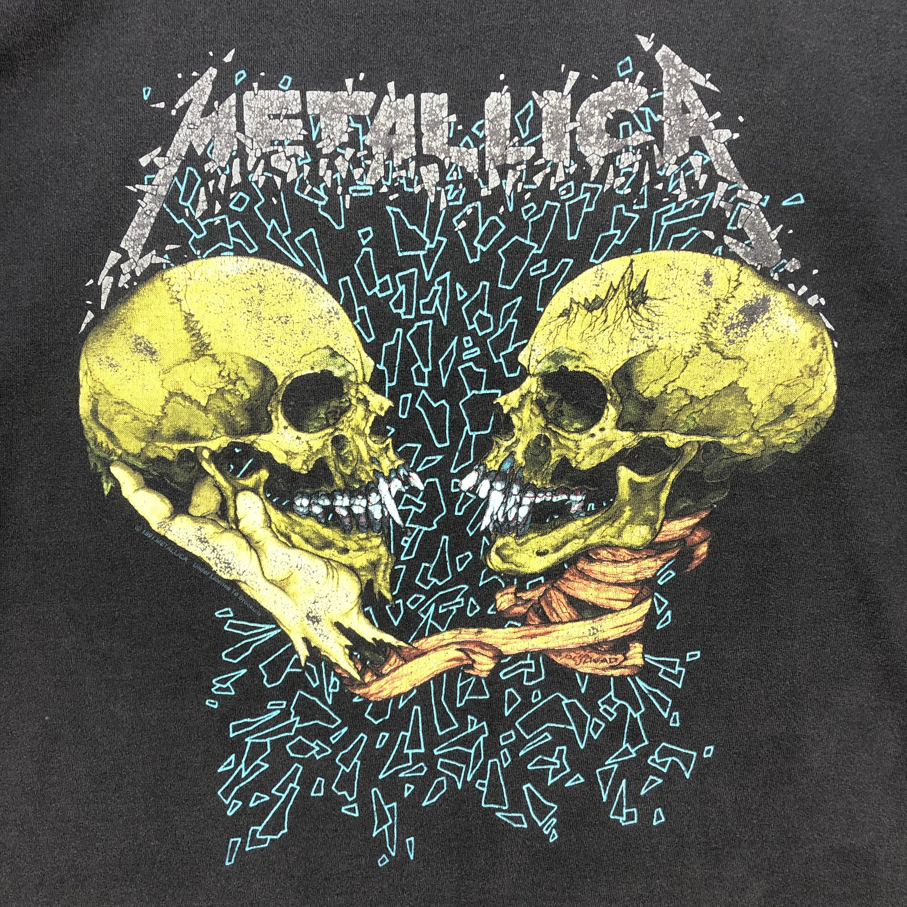 Band Tees Vintage Metallica Push Head T Shirt Sad But True Tees Size US XL / EU 56 / 4 - 4 Thumbnail