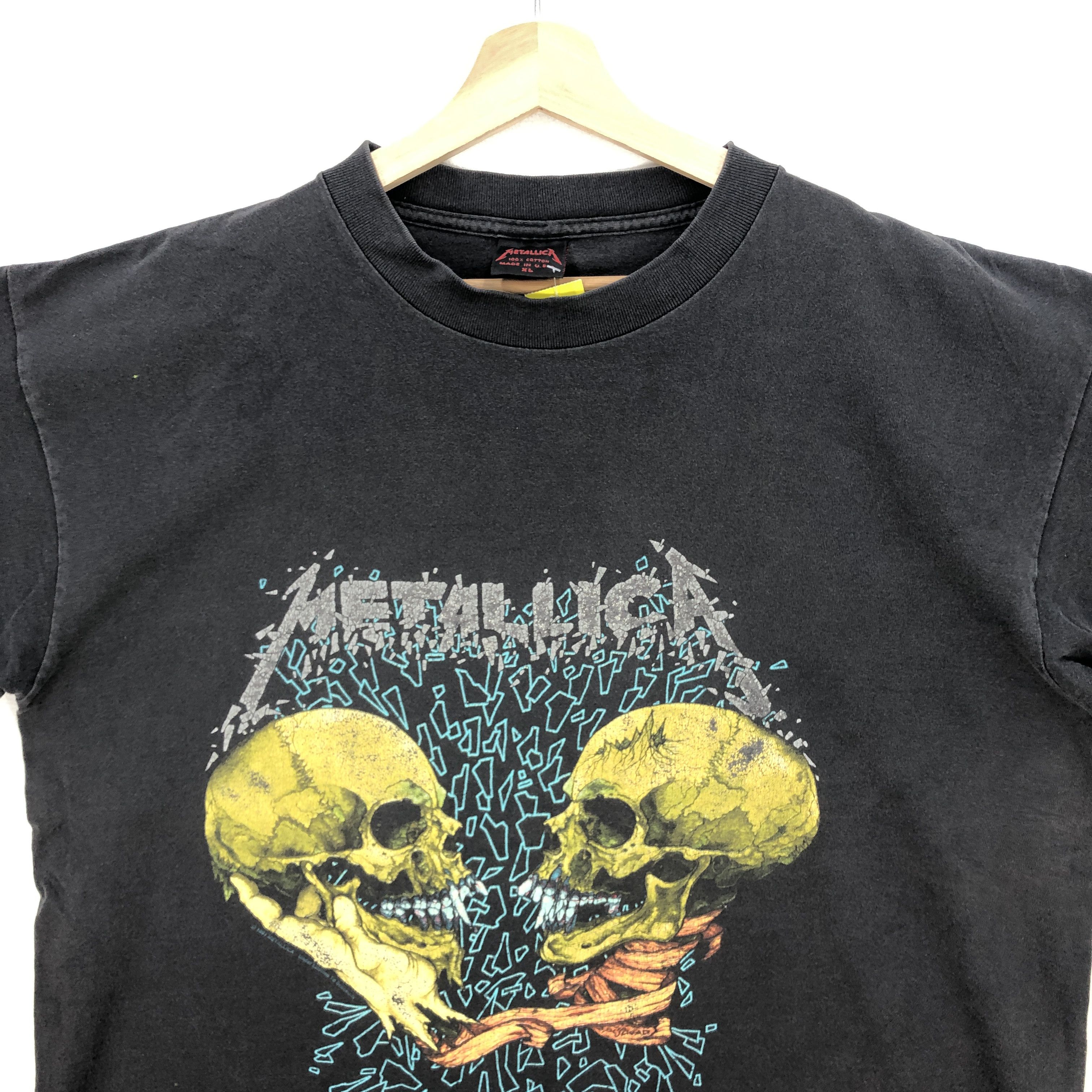 Band Tees Vintage Metallica Push Head T Shirt Sad But True Tees Size US XL / EU 56 / 4 - 3 Thumbnail