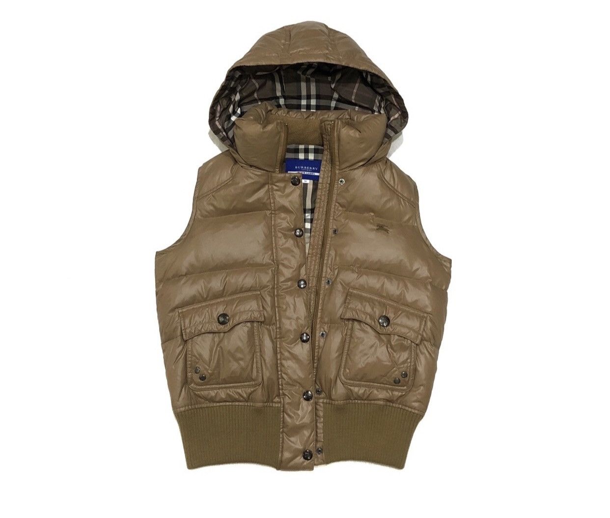 Burberry Burberry Raccoon Fur Down Jacket With Hoodie Size S / US 4 / IT 40 - 1 Thumbnail