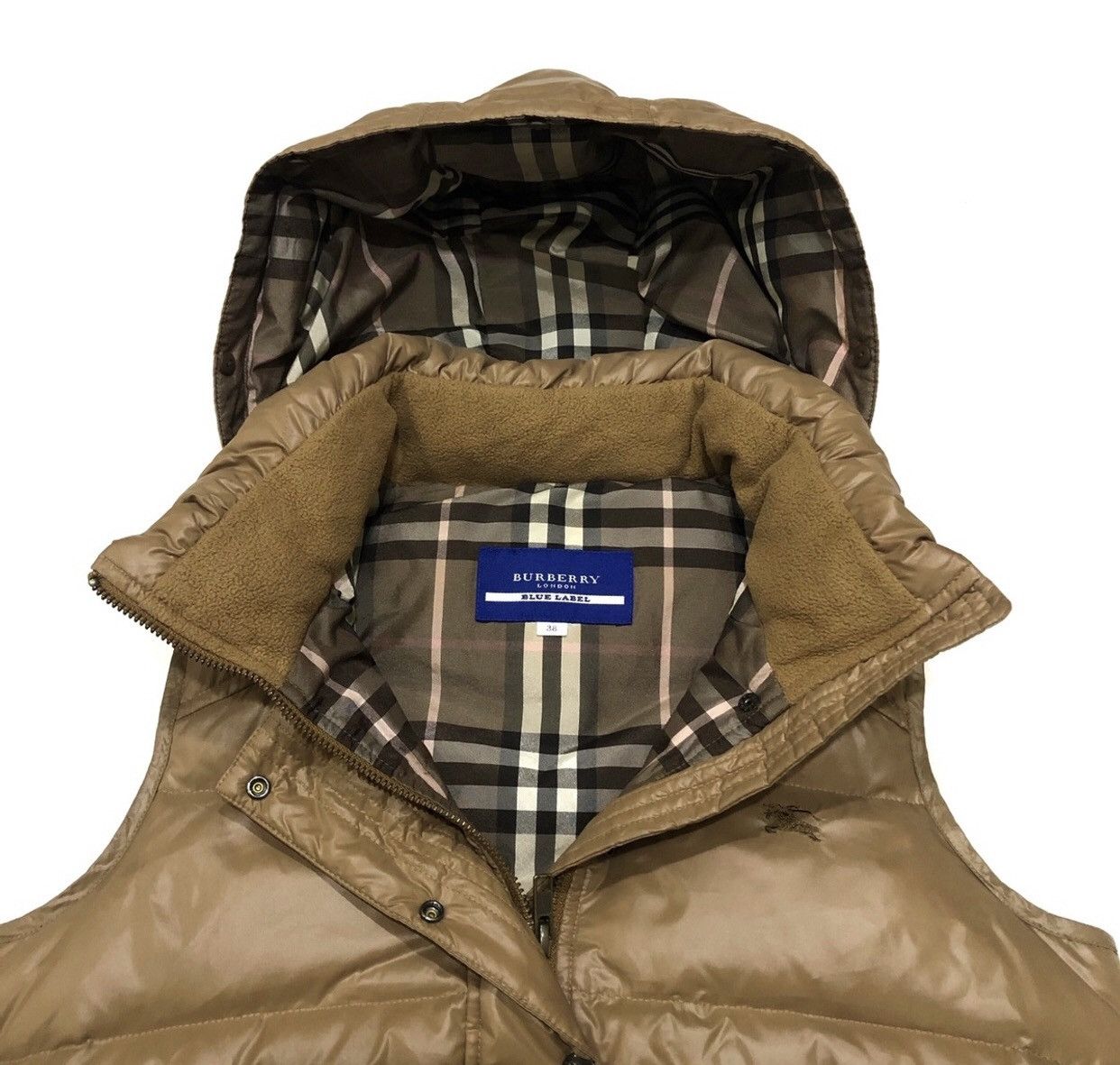 Burberry Burberry Raccoon Fur Down Jacket With Hoodie Size S / US 4 / IT 40 - 12 Thumbnail
