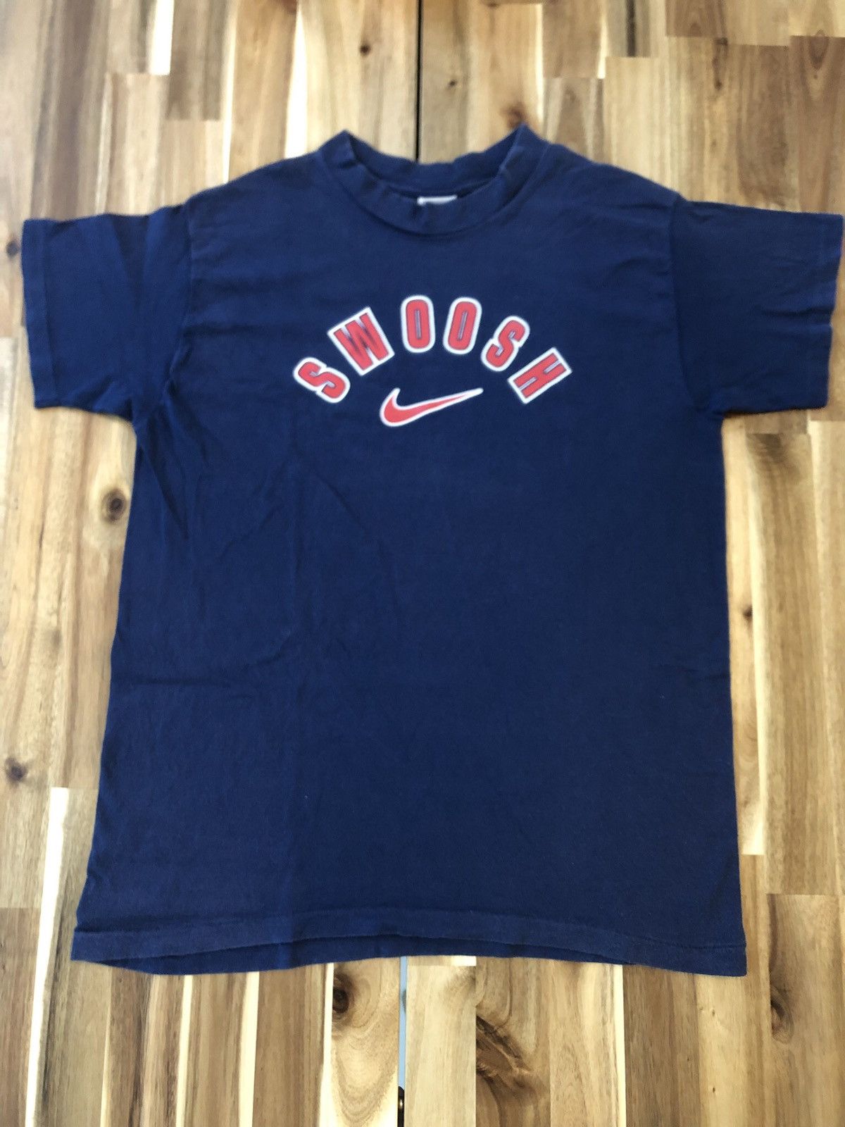 Nike × Vintage Nike Swoosh Shirts Size US L / EU 52-54 / 3 - 1 Thumbnail