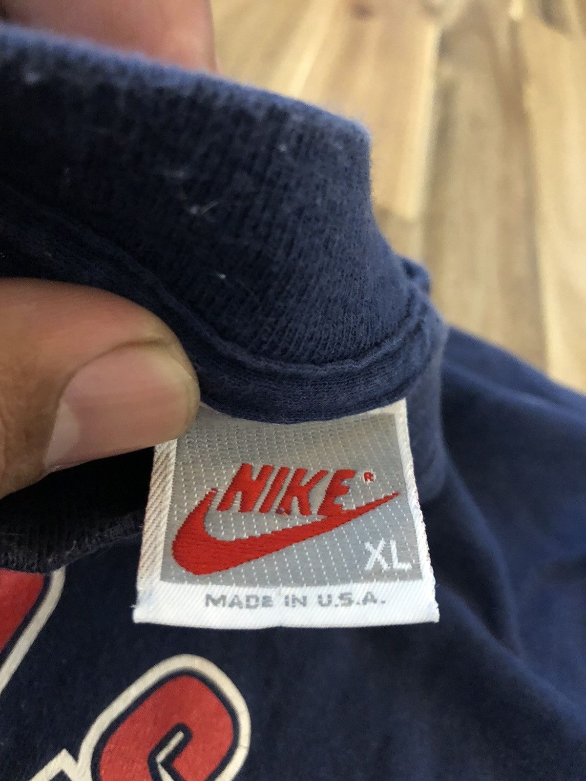Nike × Vintage Nike Swoosh Shirts Size US L / EU 52-54 / 3 - 3 Thumbnail