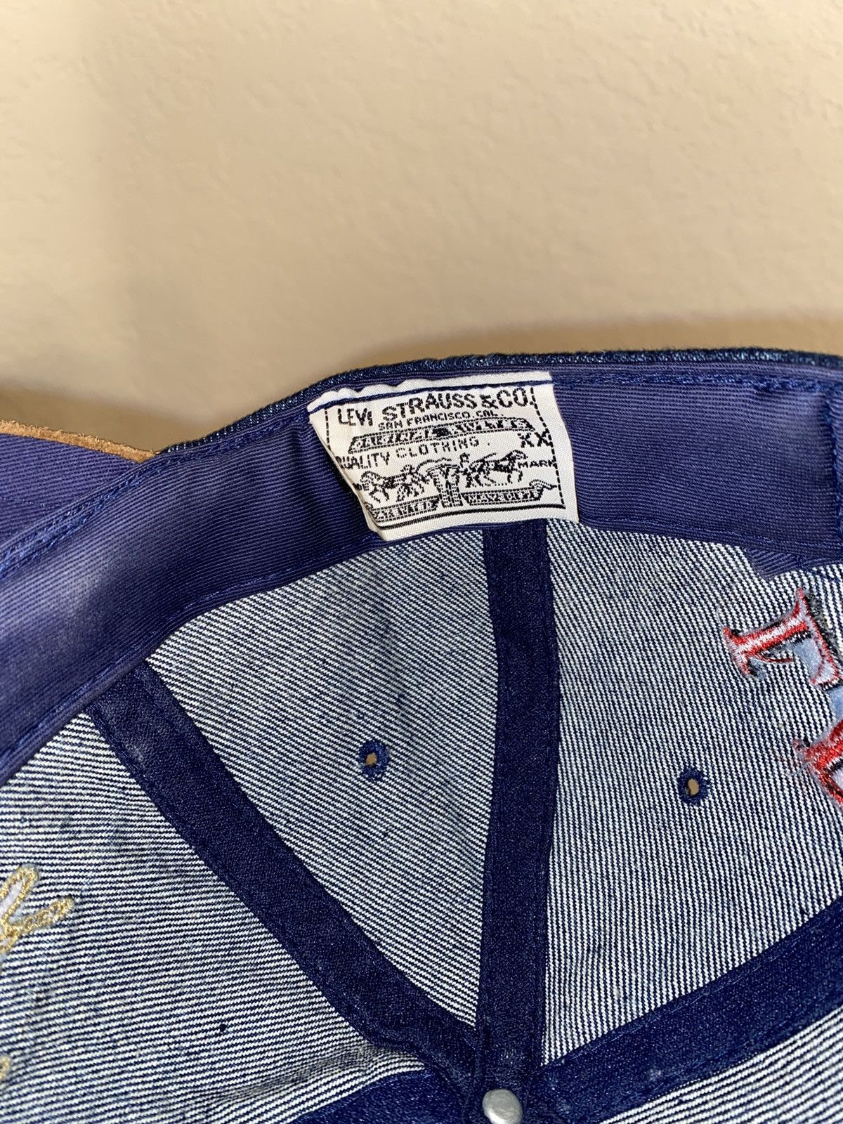 Levi's × Vintage Vintage Levi’s skater hat 1990s Size ONE SIZE - 4 Thumbnail
