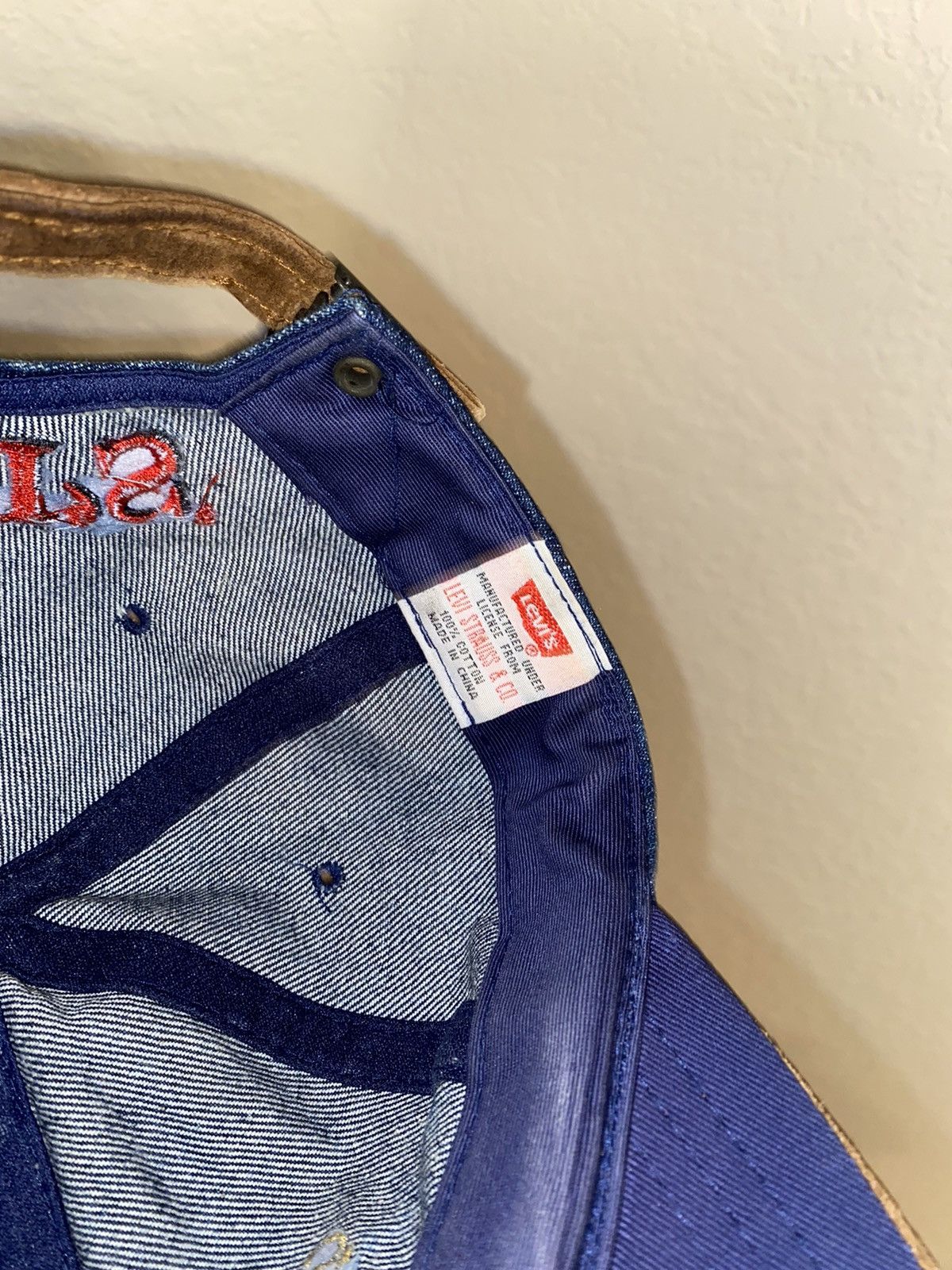 Levi's × Vintage Vintage Levi’s skater hat 1990s Size ONE SIZE - 5 Thumbnail