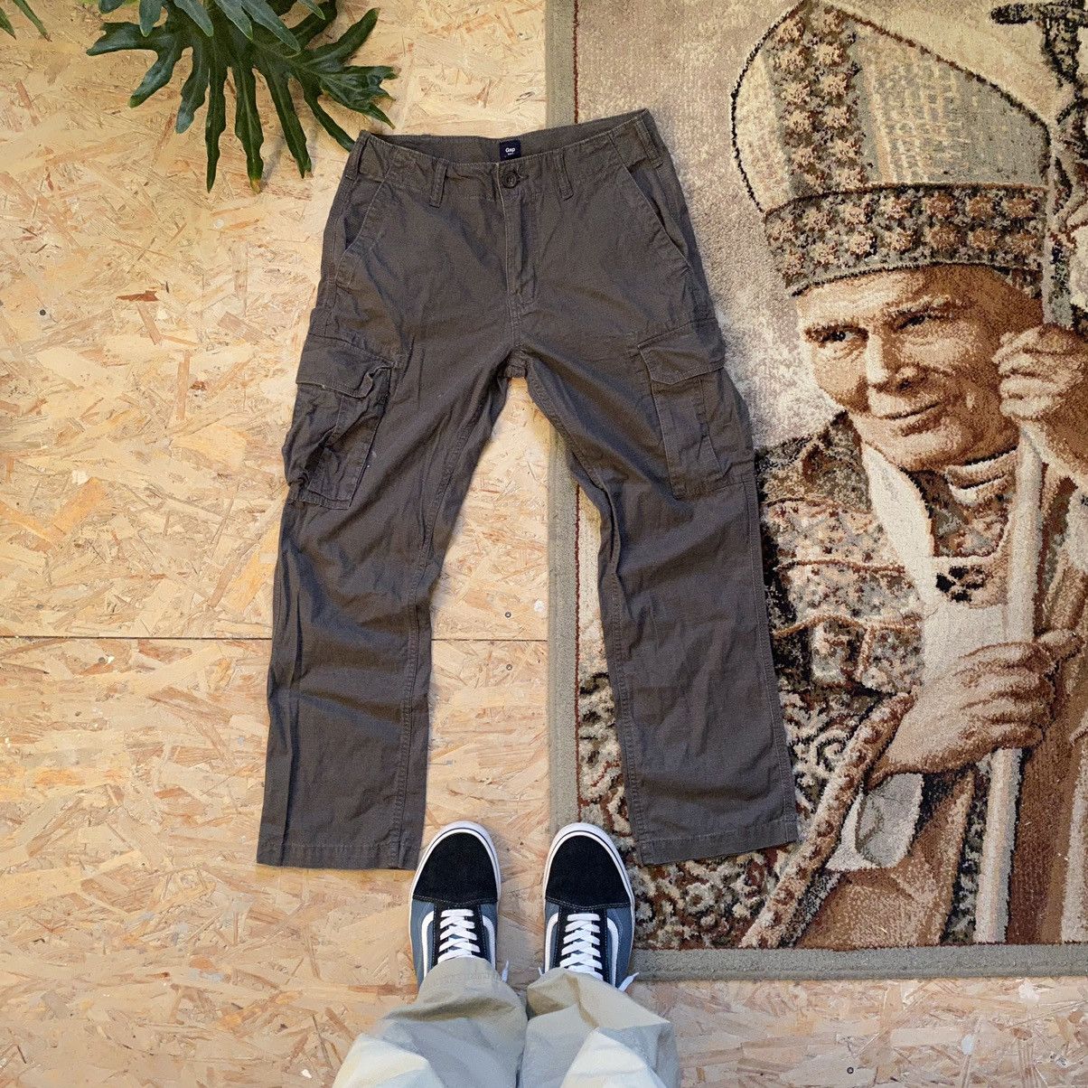 Gap × Vintage VINTAGE Y2K GAP AMAZING CARGO PANTS LIKE CARHARTT Size US 30 / EU 46 - 1 Thumbnail