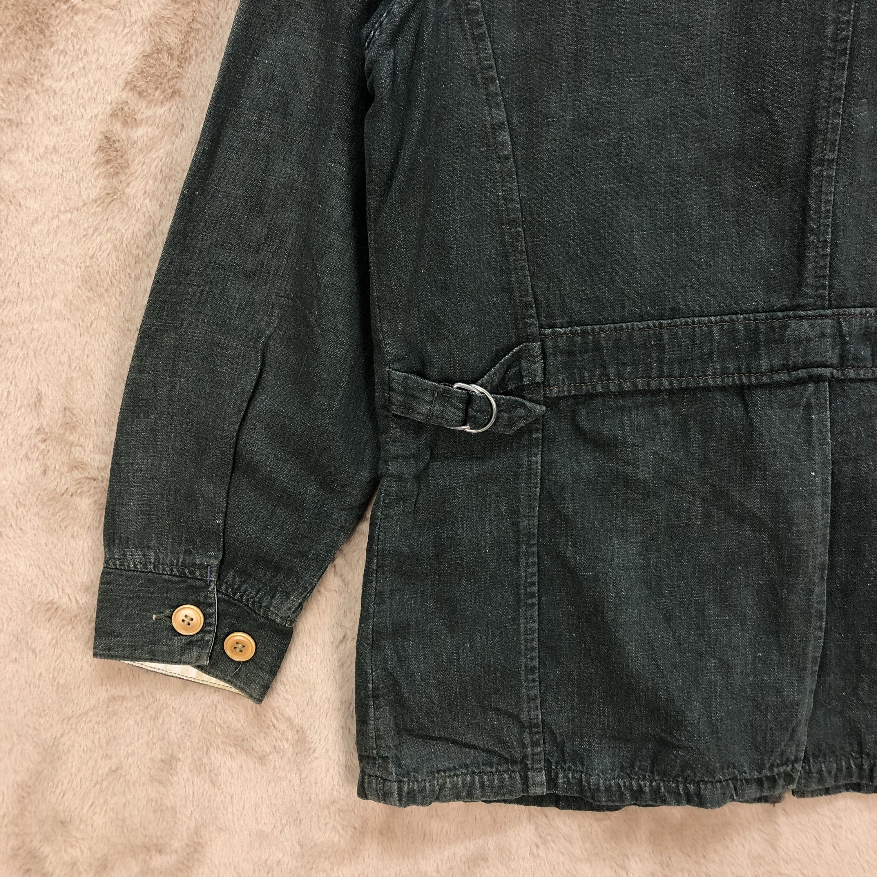Blue Blue Japan 80's Blue Blue Selvedge Denim Jacket 4 Pocket #1400-59 Size US M / EU 48-50 / 2 - 13 Thumbnail