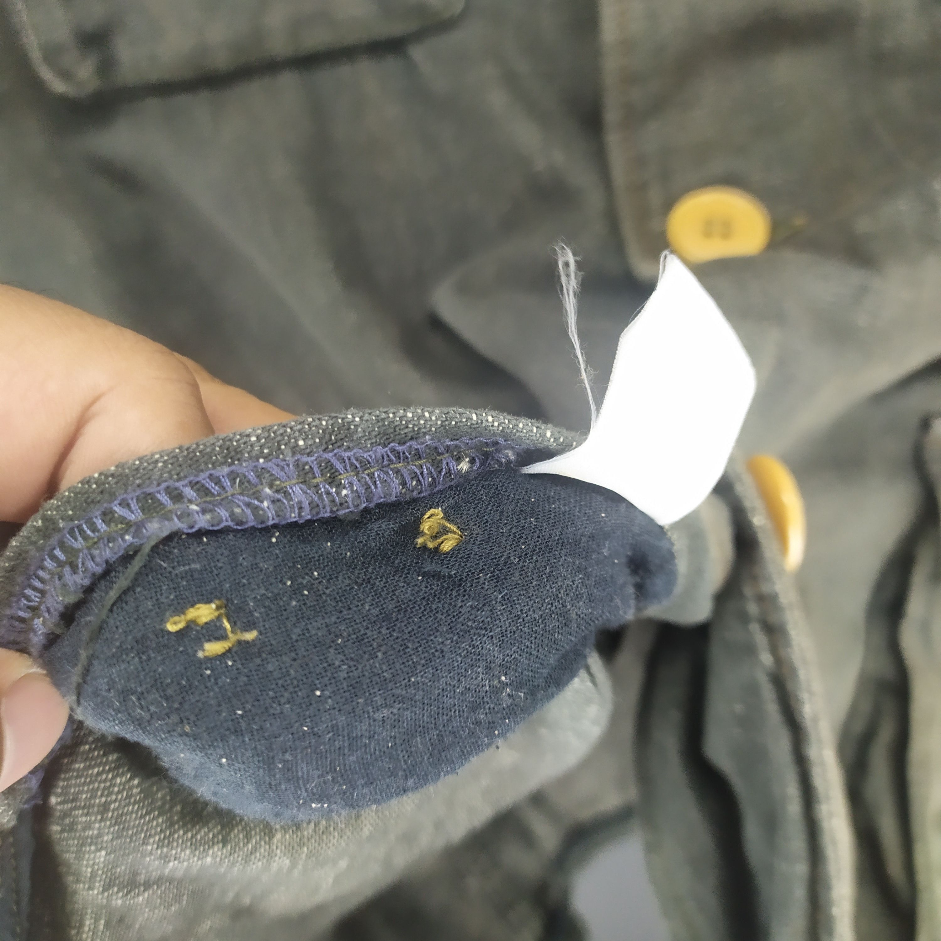 Blue Blue Japan 80's Blue Blue Selvedge Denim Jacket 4 Pocket #1400-59 Size US M / EU 48-50 / 2 - 10 Thumbnail