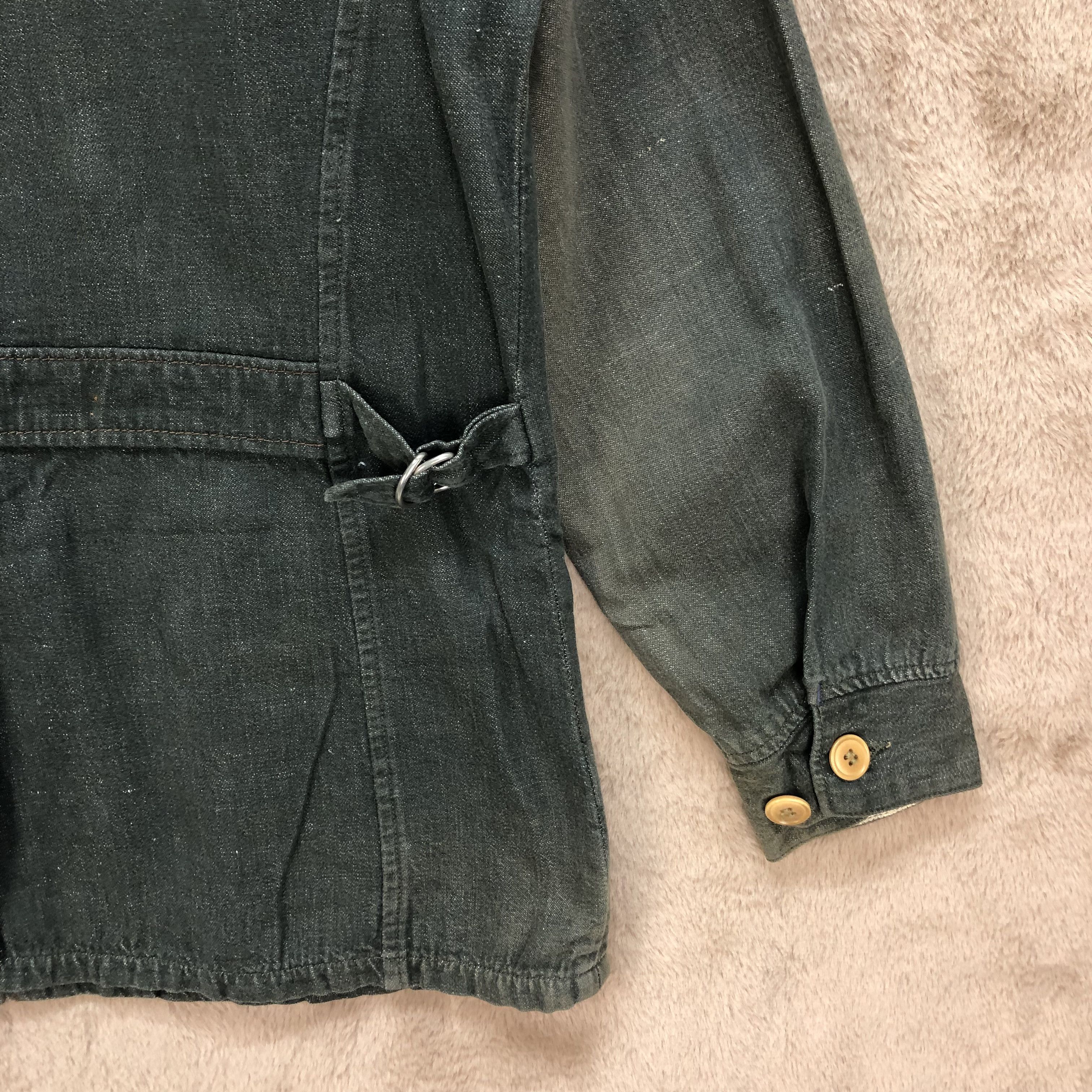 Blue Blue Japan 80's Blue Blue Selvedge Denim Jacket 4 Pocket #1400-59 Size US M / EU 48-50 / 2 - 15 Thumbnail
