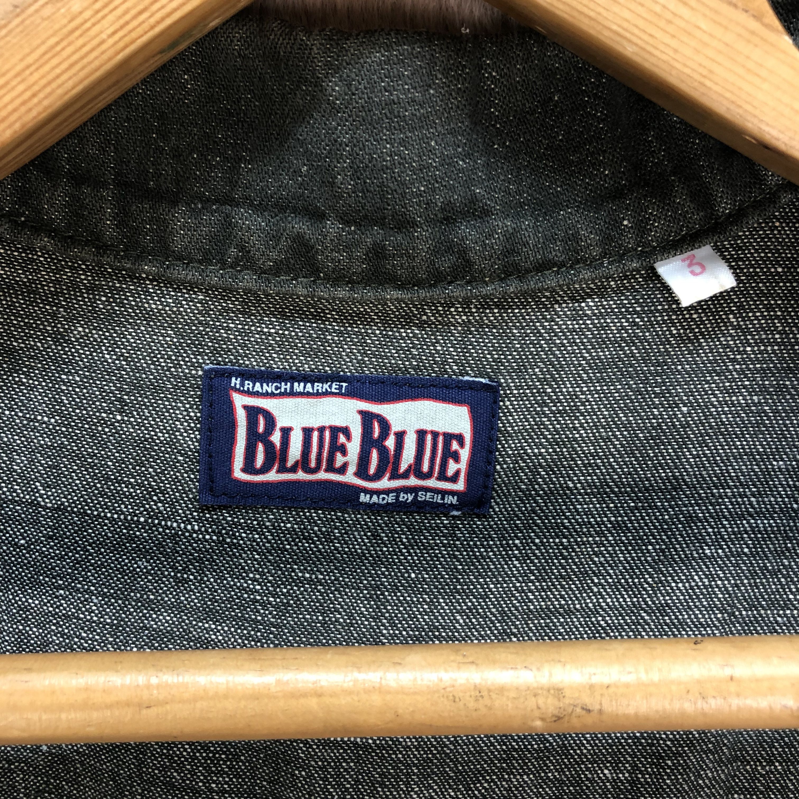 Blue Blue Japan 80's Blue Blue Selvedge Denim Jacket 4 Pocket #1400-59 Size US M / EU 48-50 / 2 - 8 Thumbnail