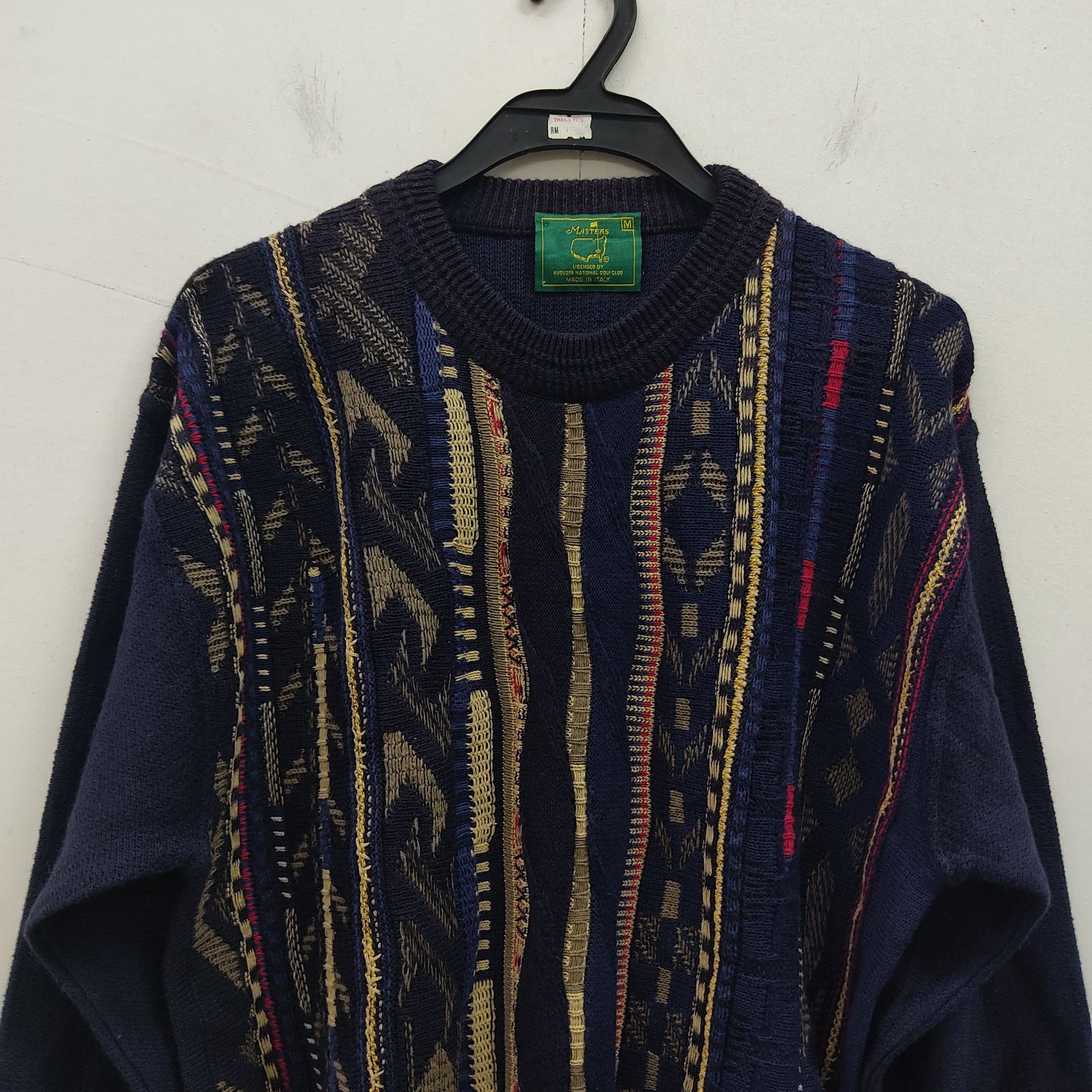Augusta Sportswear Masters Augusta Golf Club Like Coogi Knitwear Jumper Size US M / EU 48-50 / 2 - 3 Thumbnail