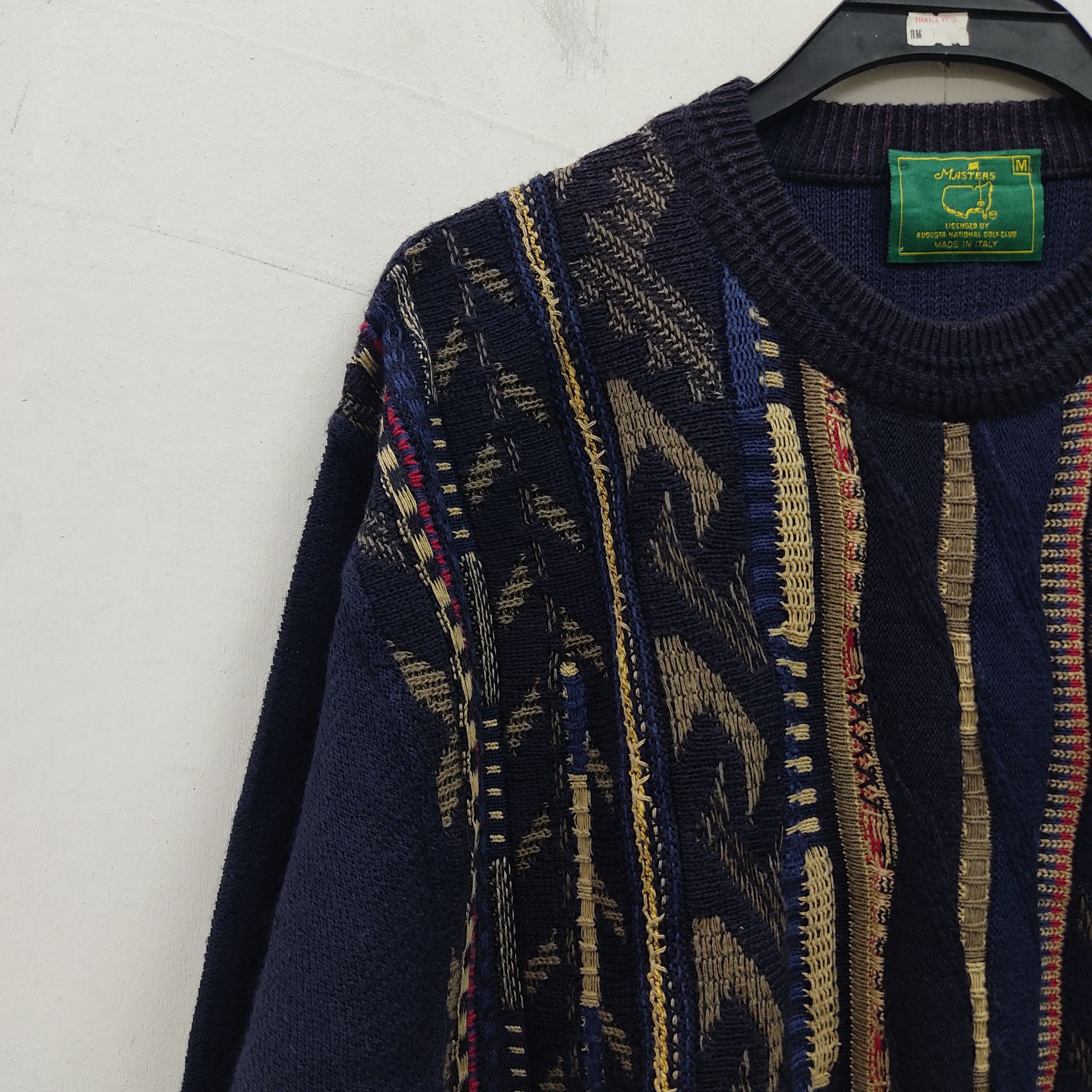 Augusta Sportswear Masters Augusta Golf Club Like Coogi Knitwear Jumper Size US M / EU 48-50 / 2 - 5 Thumbnail