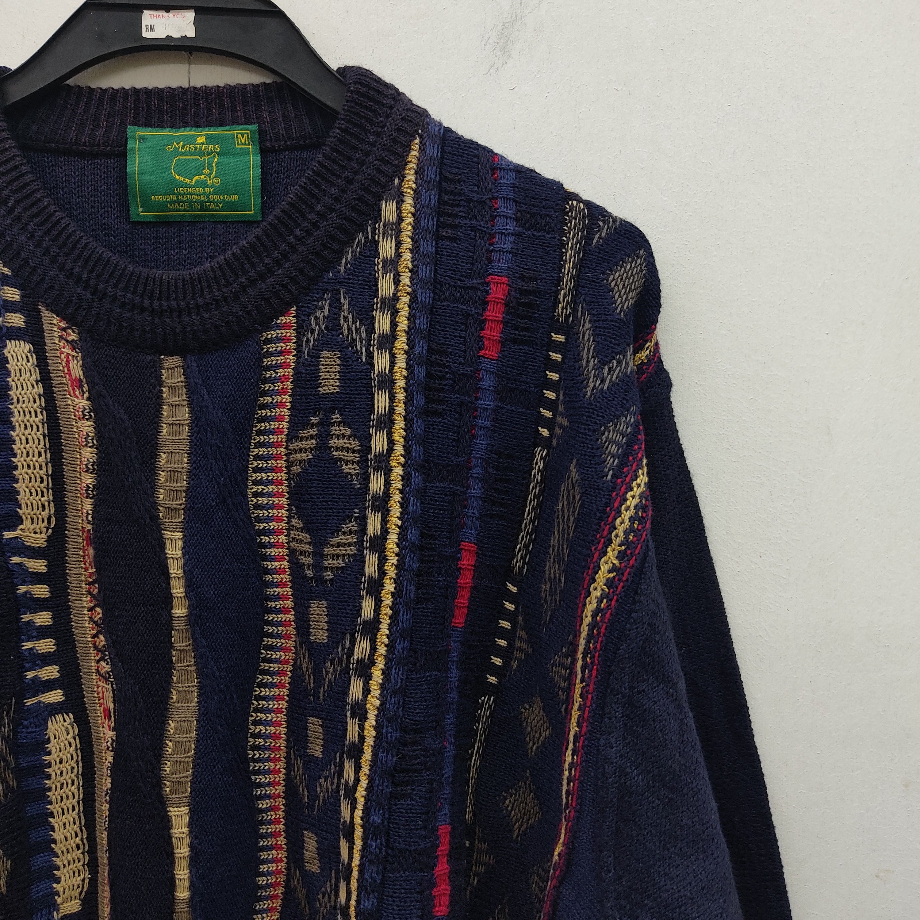 Augusta Sportswear Masters Augusta Golf Club Like Coogi Knitwear Jumper Size US M / EU 48-50 / 2 - 6 Thumbnail