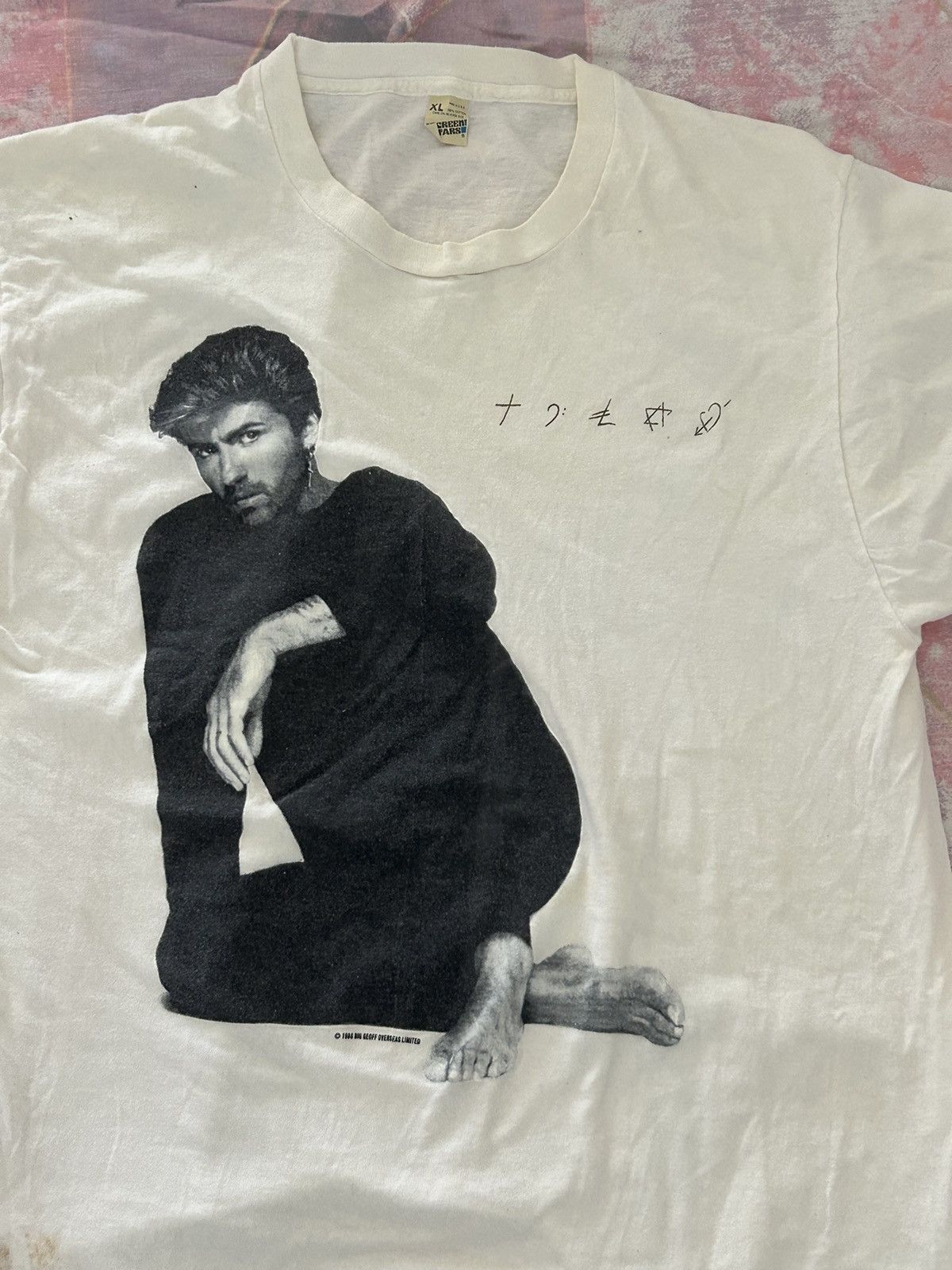 Band Tees × Vintage Vintage George Michael 1988 tour T-shirt Size US L / EU 52-54 / 3 - 2 Thumbnail