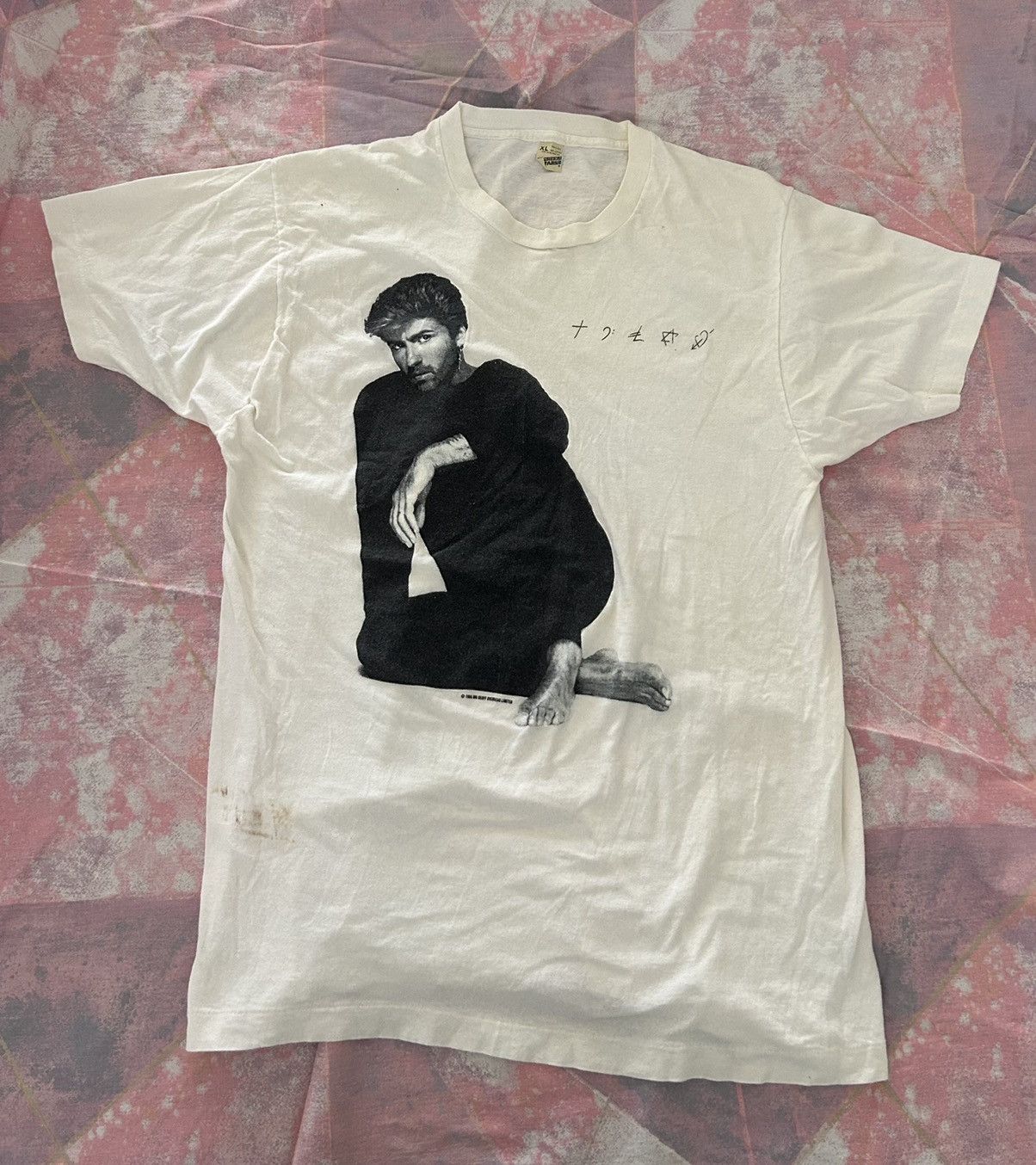 Band Tees × Vintage Vintage George Michael 1988 tour T-shirt Size US L / EU 52-54 / 3 - 1 Thumbnail