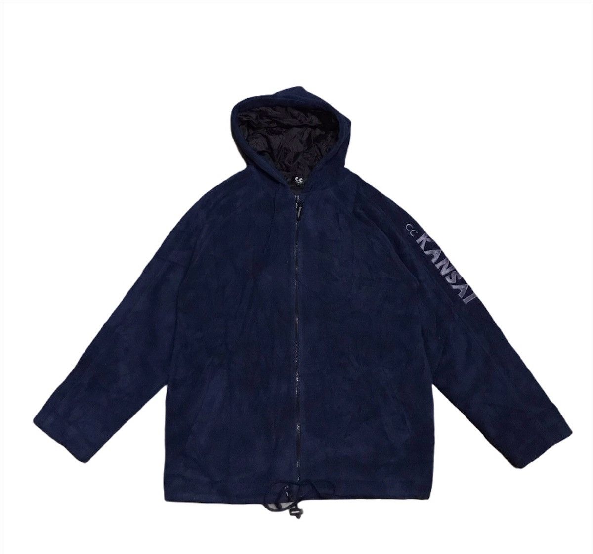 Kansai Yamamoto Kansai fleece jacket hooded Size US L / EU 52-54 / 3 - 5 Thumbnail