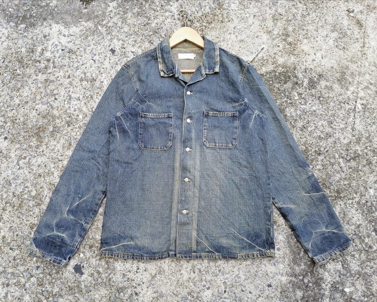 Spellbound Denim Style Longsleeve Buttons Shirt
