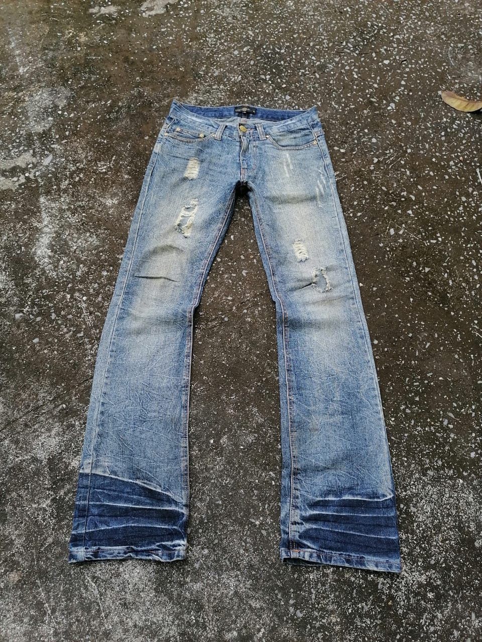 Other Lowbox Distressed Denim Jeans Size US 32 / EU 48 - 1 Thumbnail