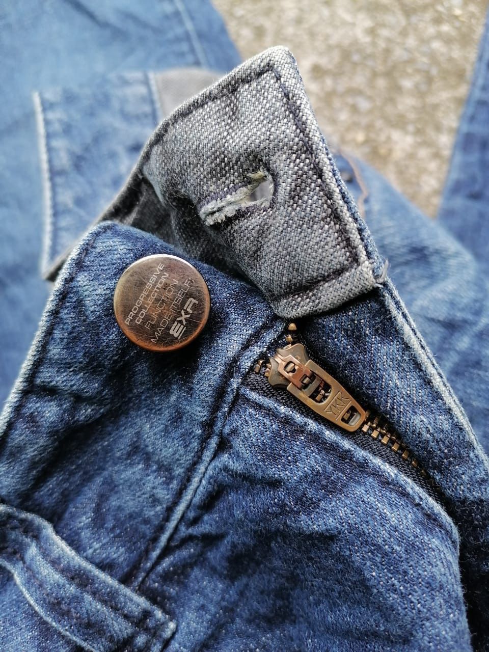 Designer EXR Nice Design Denim Jeans Size US 32 / EU 48 - 3 Thumbnail