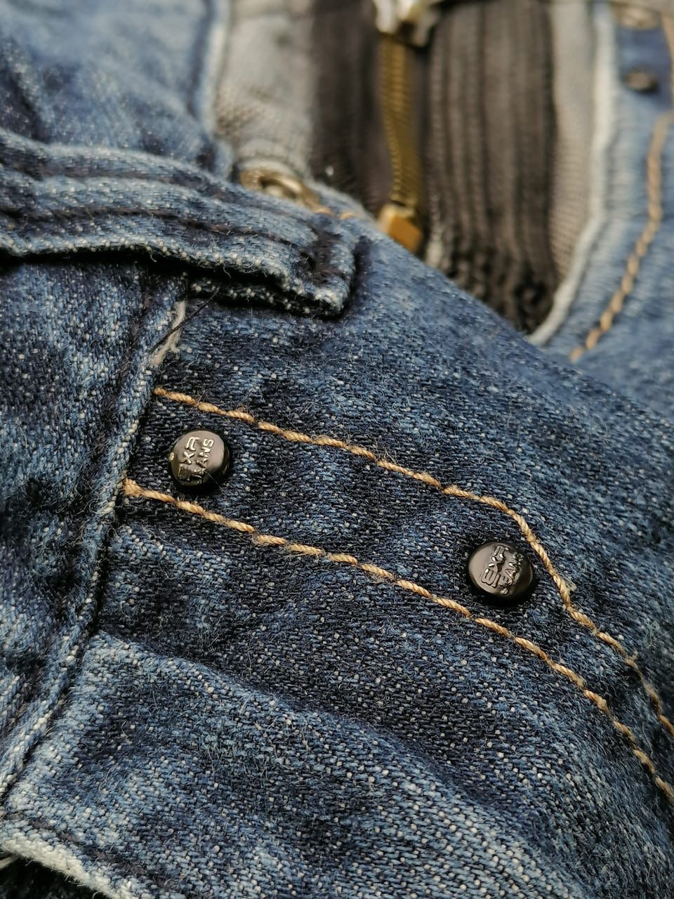 Designer EXR Nice Design Denim Jeans Size US 32 / EU 48 - 5 Thumbnail