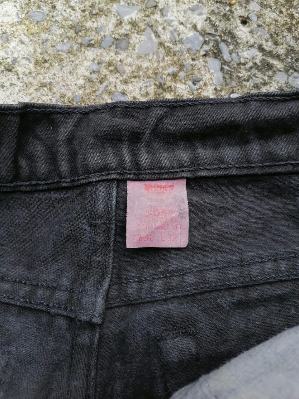 Levi's × Levi's Vintage Clothing Levi's Strauss 505 Regular Fit Straight Leg Black Jeans Size US 31 - 5 Thumbnail