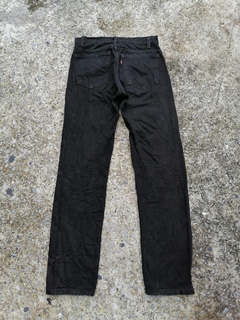 Levi's × Levi's Vintage Clothing Levi's Strauss 505 Regular Fit Straight Leg Black Jeans Size US 31 - 2 Thumbnail
