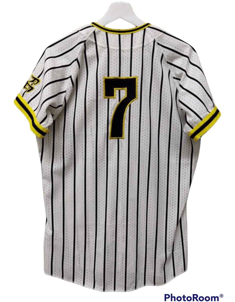 Japanese Brand Vintage Mizuno Tomuro #7 Baseball Jersey Size US L / EU 52-54 / 3 - 2 Thumbnail