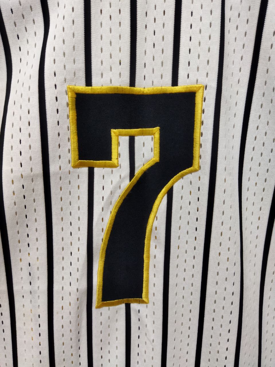 Japanese Brand Vintage Mizuno Tomuro #7 Baseball Jersey Size US L / EU 52-54 / 3 - 3 Thumbnail