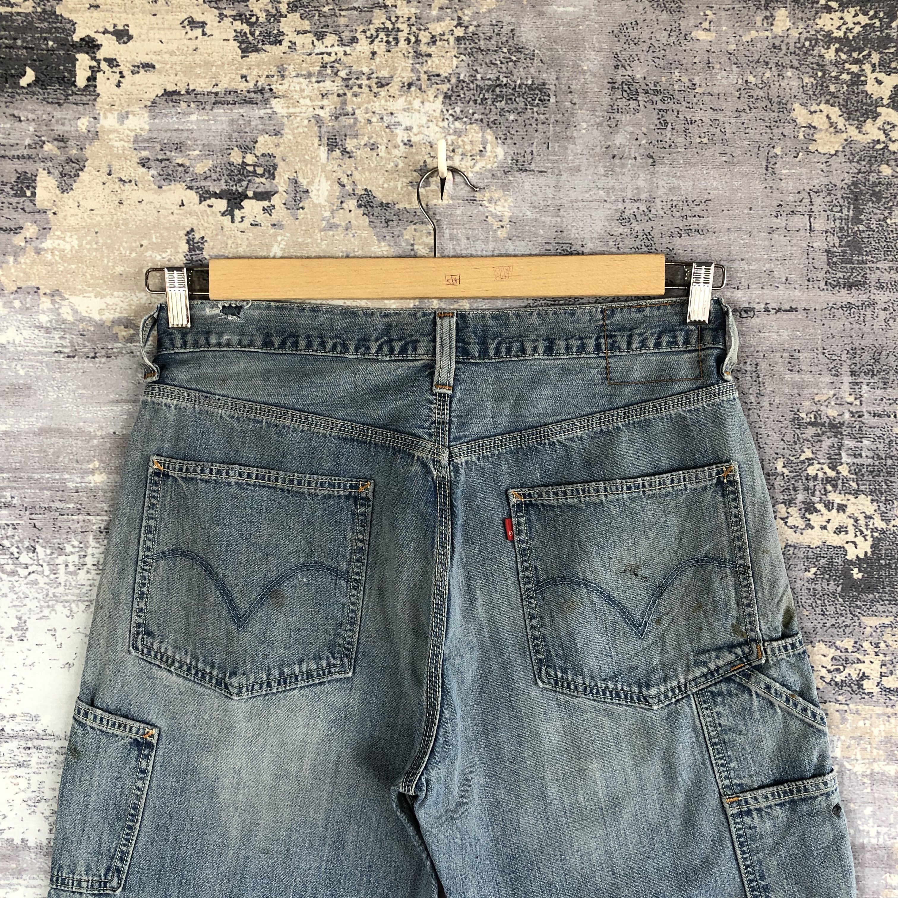 Levi's Vintage Levis Jeans Levis 640 Carpenter Baggy Workers Denim Size US 34 / EU 50 - 4 Thumbnail