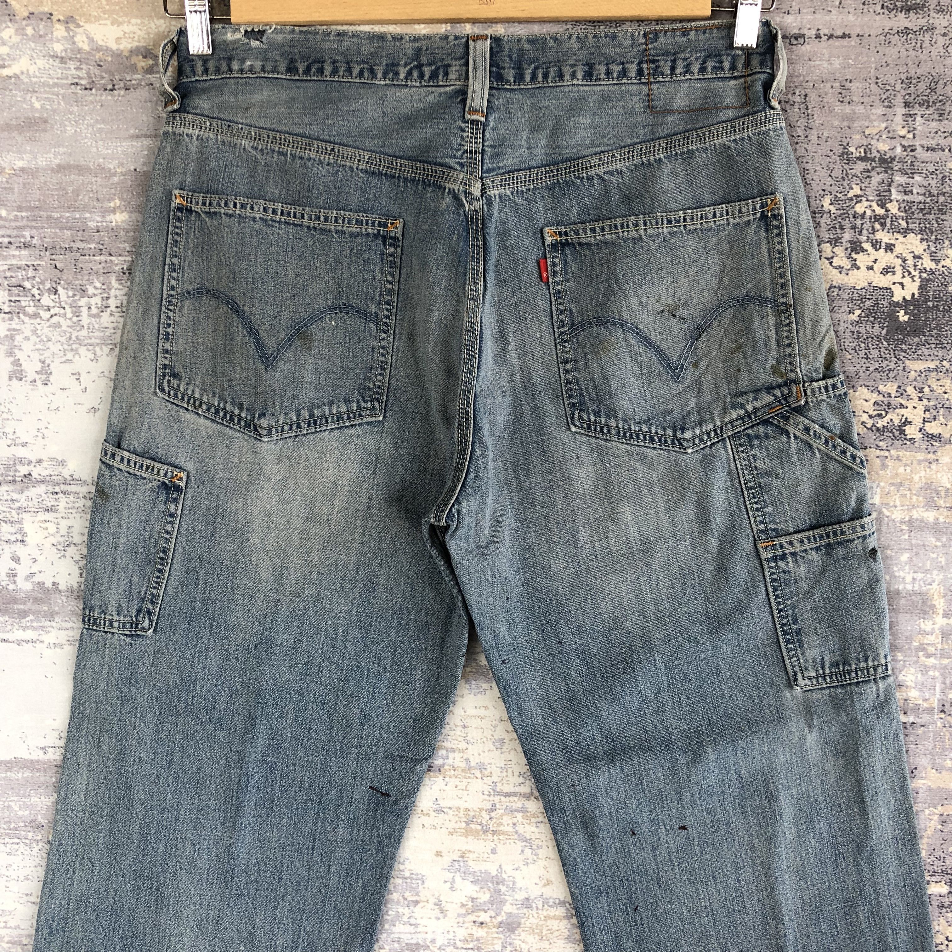 Levi's Vintage Levis Jeans Levis 640 Carpenter Baggy Workers Denim Size US 34 / EU 50 - 5 Thumbnail