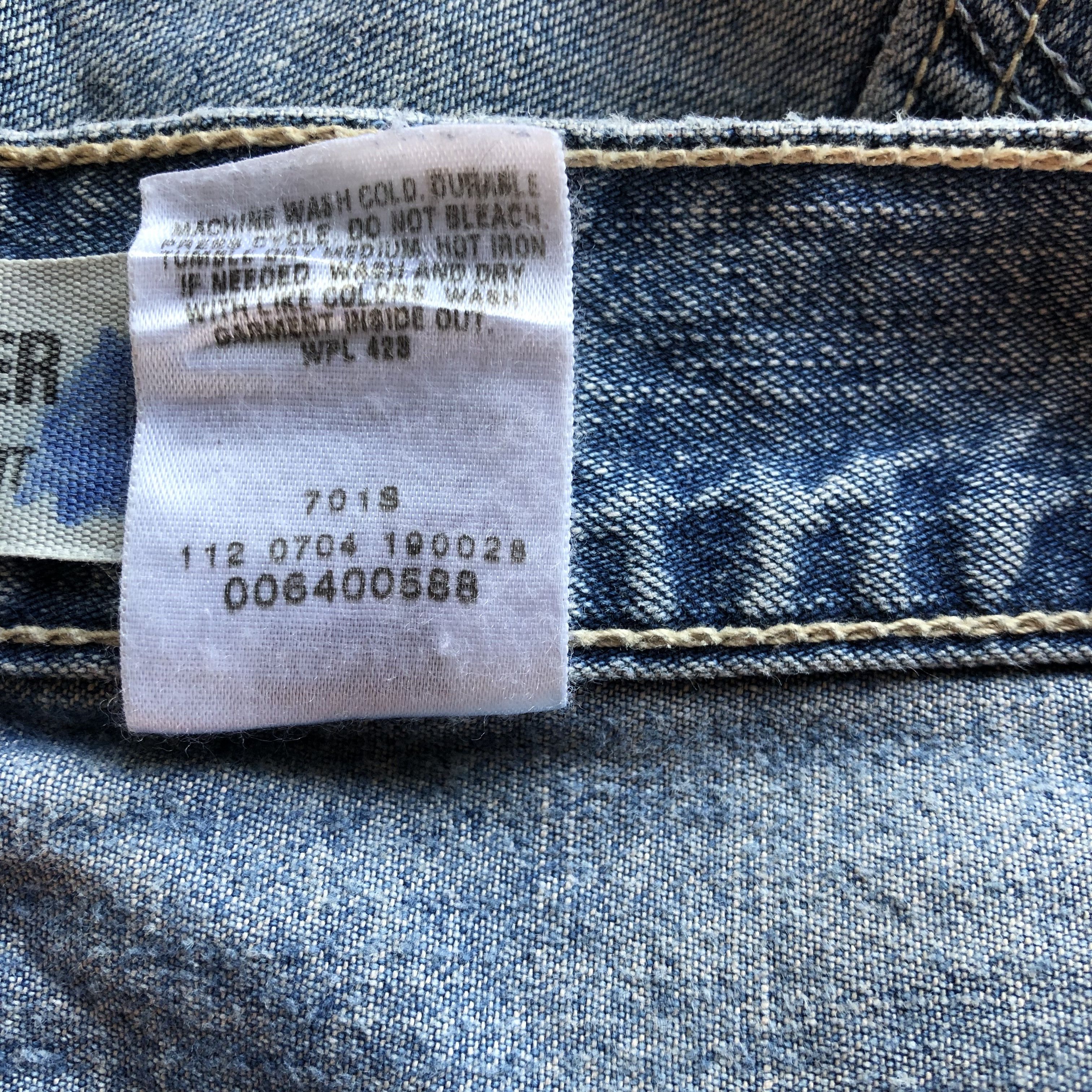 Levi's Vintage Levis Jeans Levis 640 Carpenter Baggy Workers Denim Size US 34 / EU 50 - 11 Thumbnail